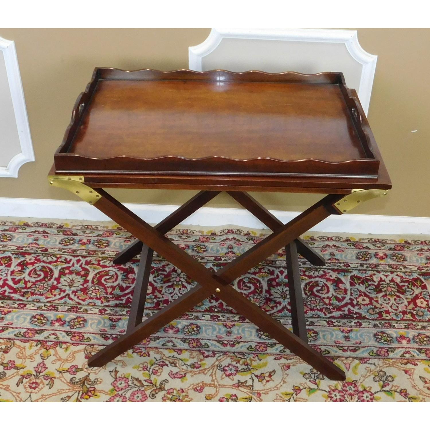 Baker Lexicon Collection The Party Butler Tray Table - image-1