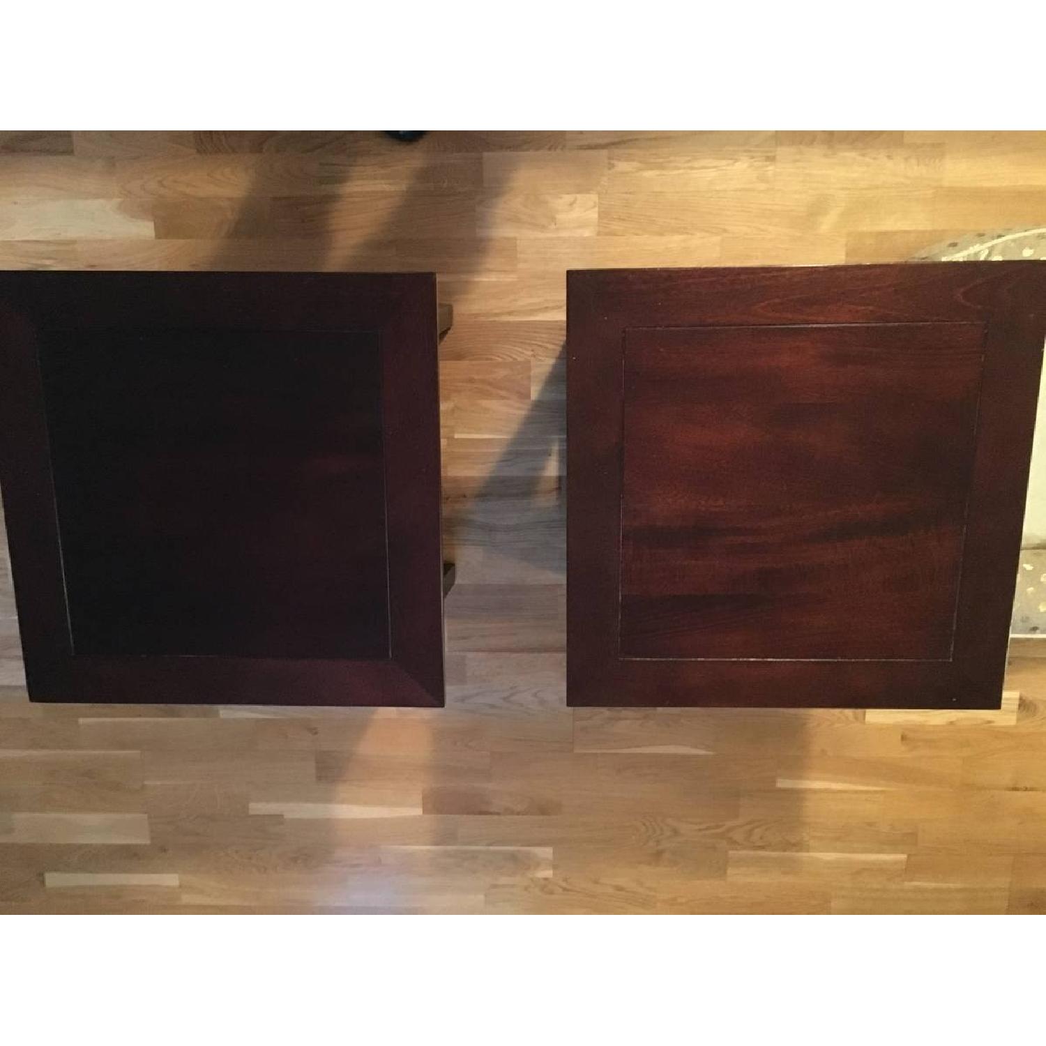 Pottery Barn Metropolitan Cube Table in Espresso - image-2