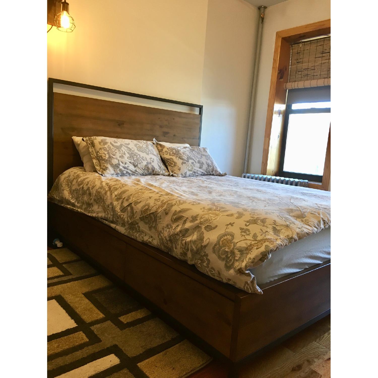 Macys Gatlin Storage Queen Size Bed AptDeco