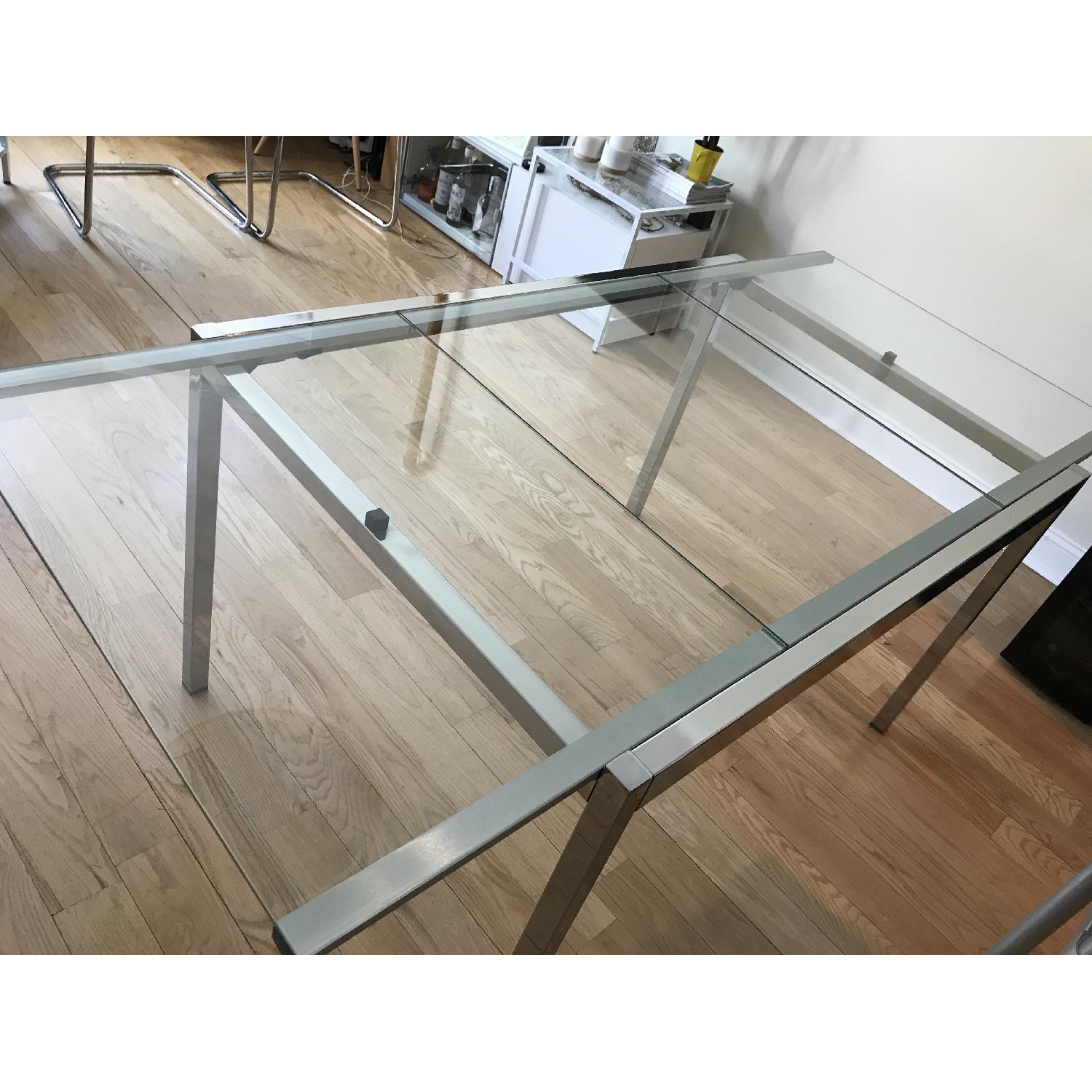 Ikea Glivarp Extendable Glass Dining Table - image-3