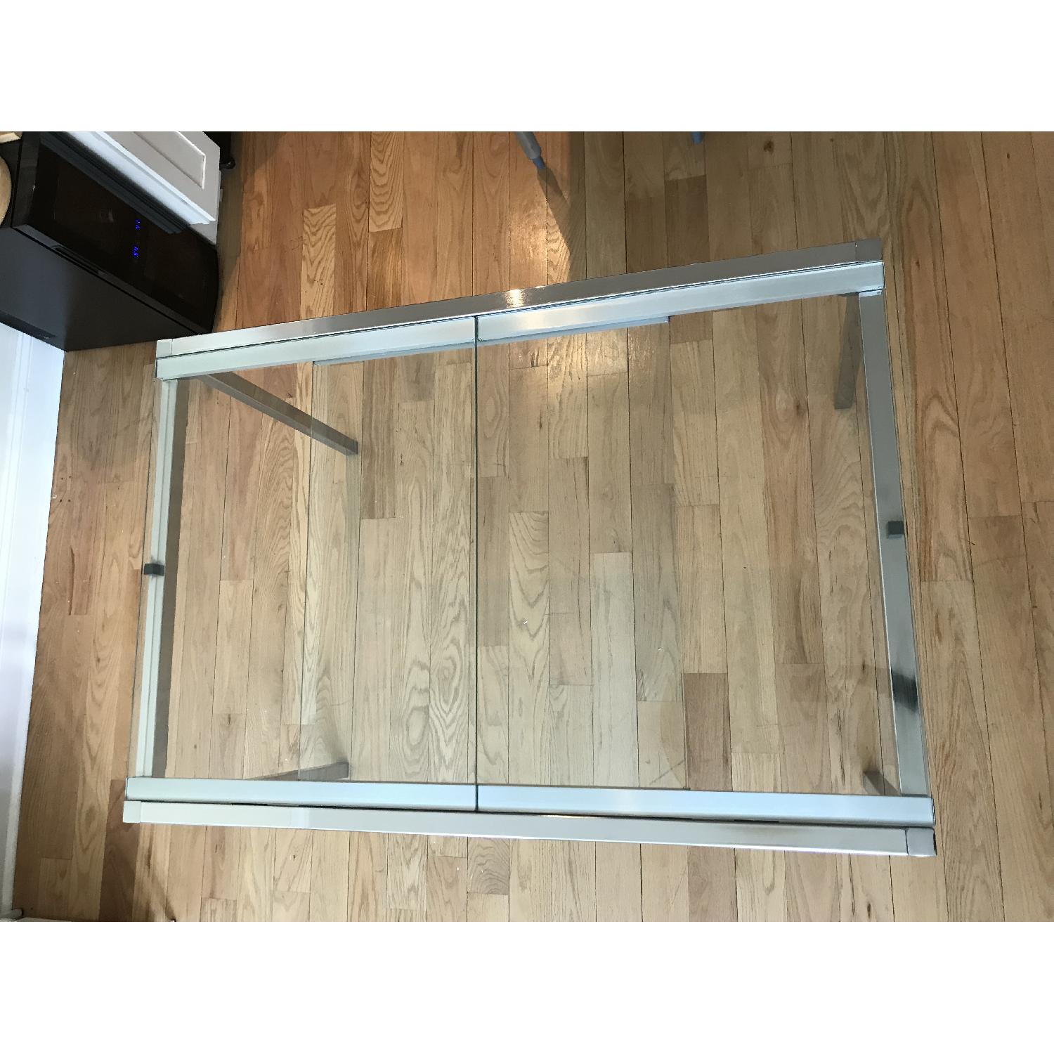 Ikea Glivarp Extendable Glass Dining Table - image-7