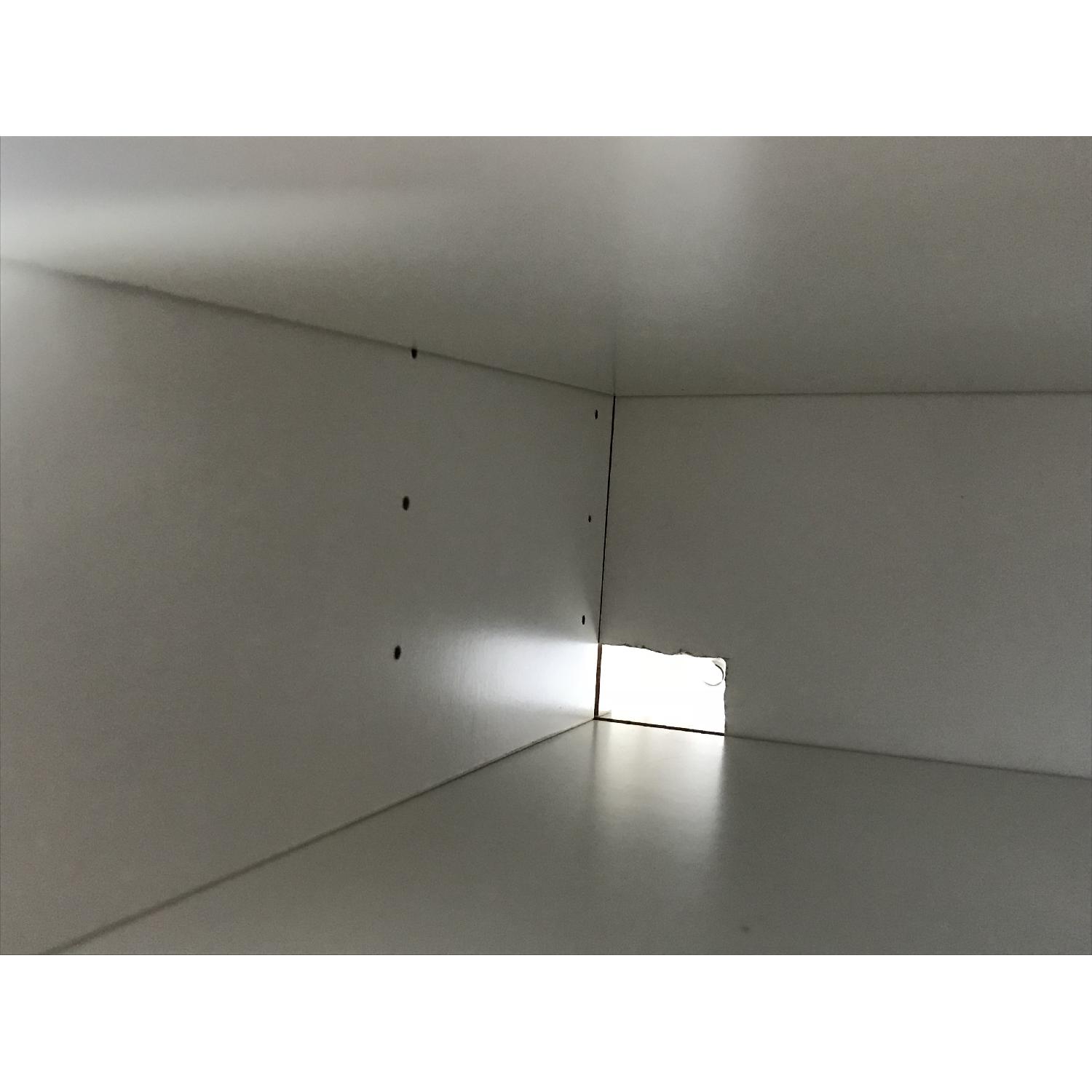 Ikea Media Storage Unit/TV Stand w/ Glass Top - image-4