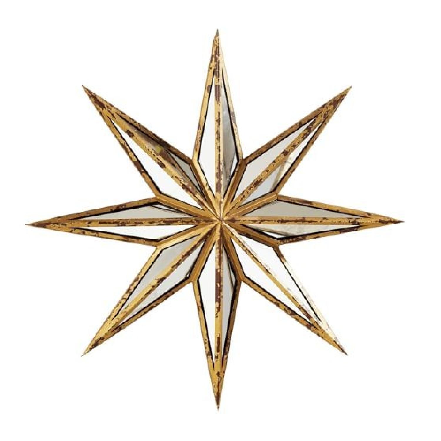 Pottery Barn Decorative Star Mirrors - image-6