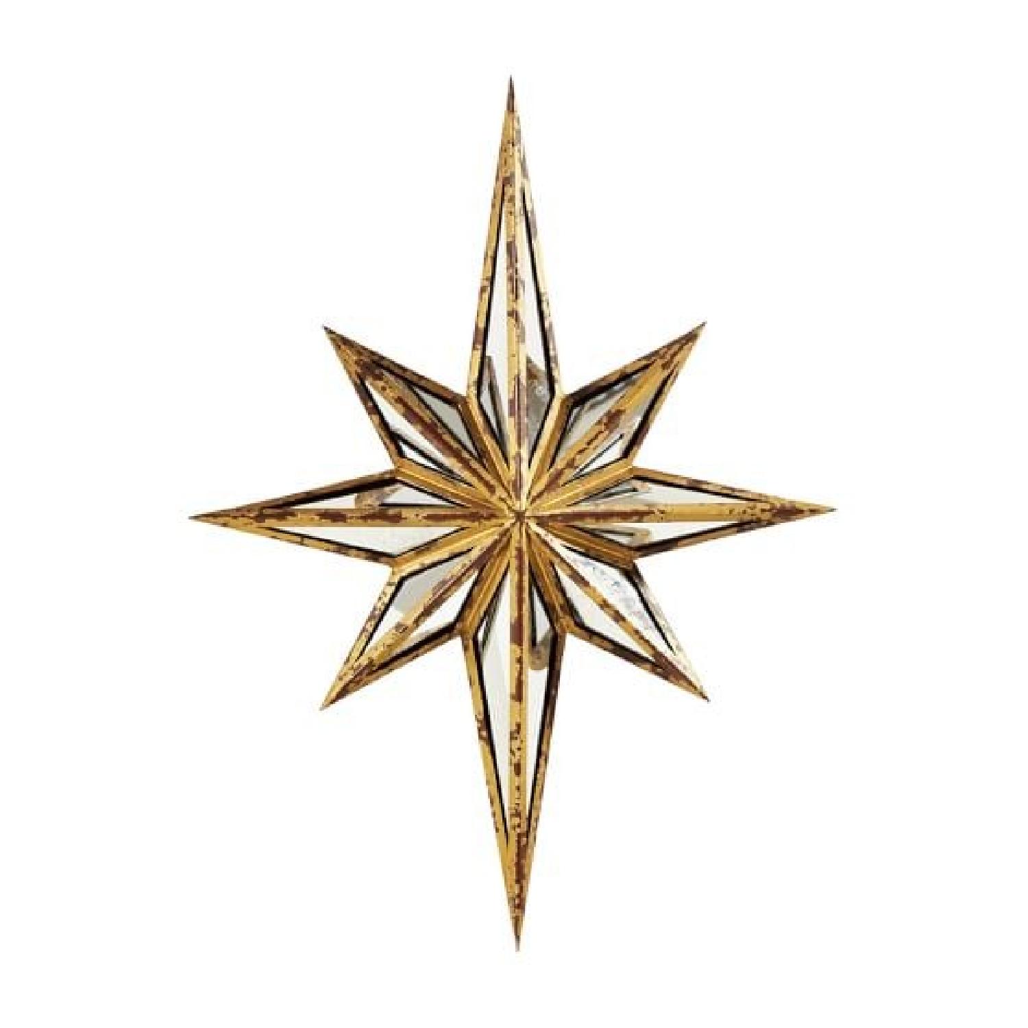 Pottery Barn Decorative Star Mirrors - image-7