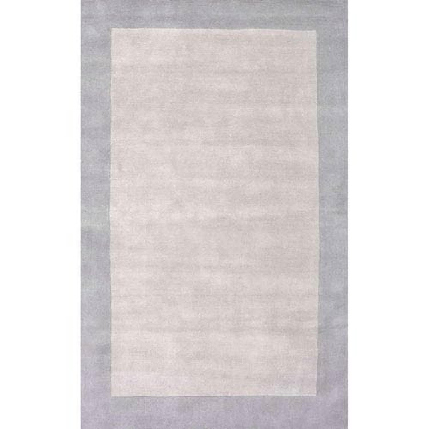 nuLOOM Grey Wool Rug - image-0