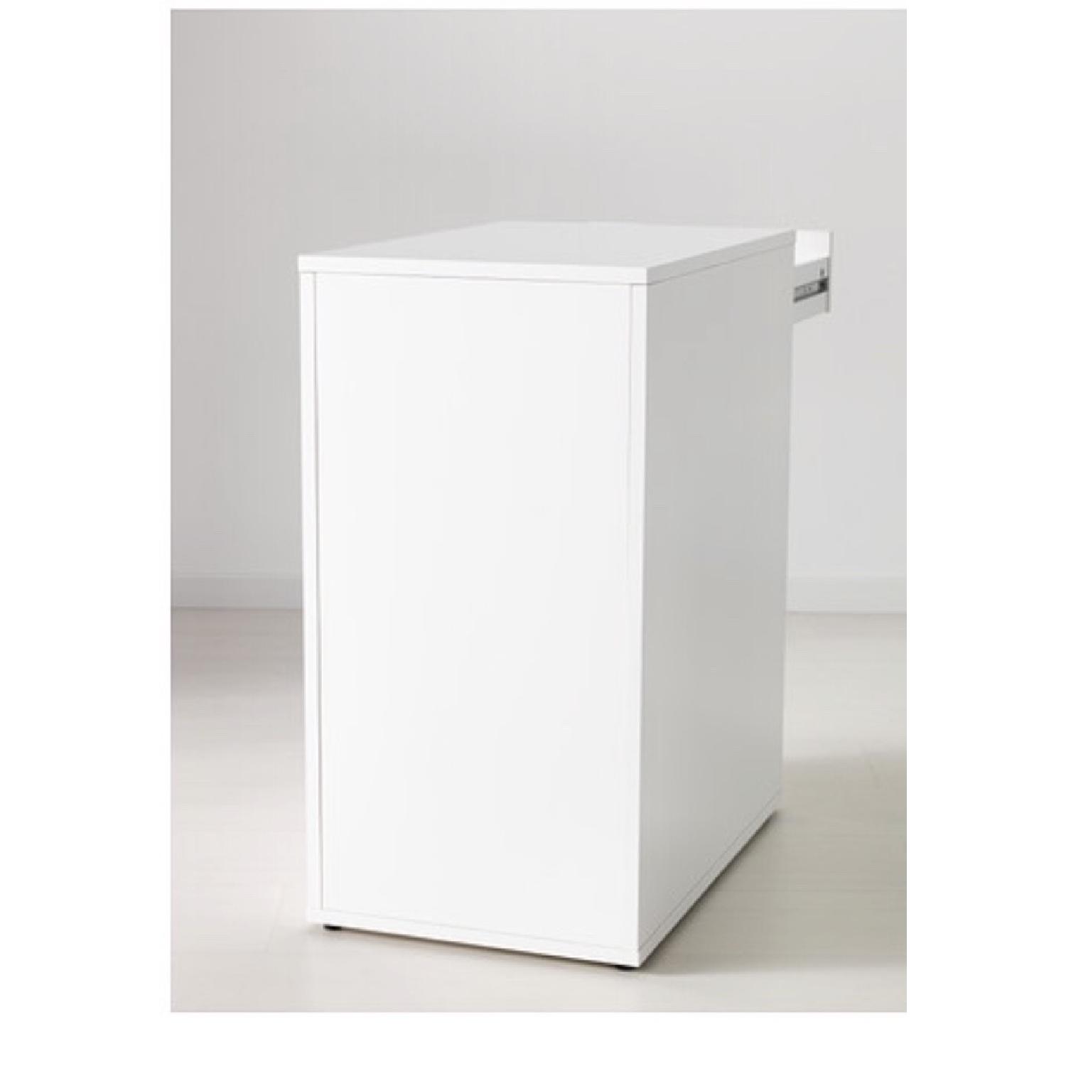 Ikea Modern Desk w/ Removable Drawers - image-3