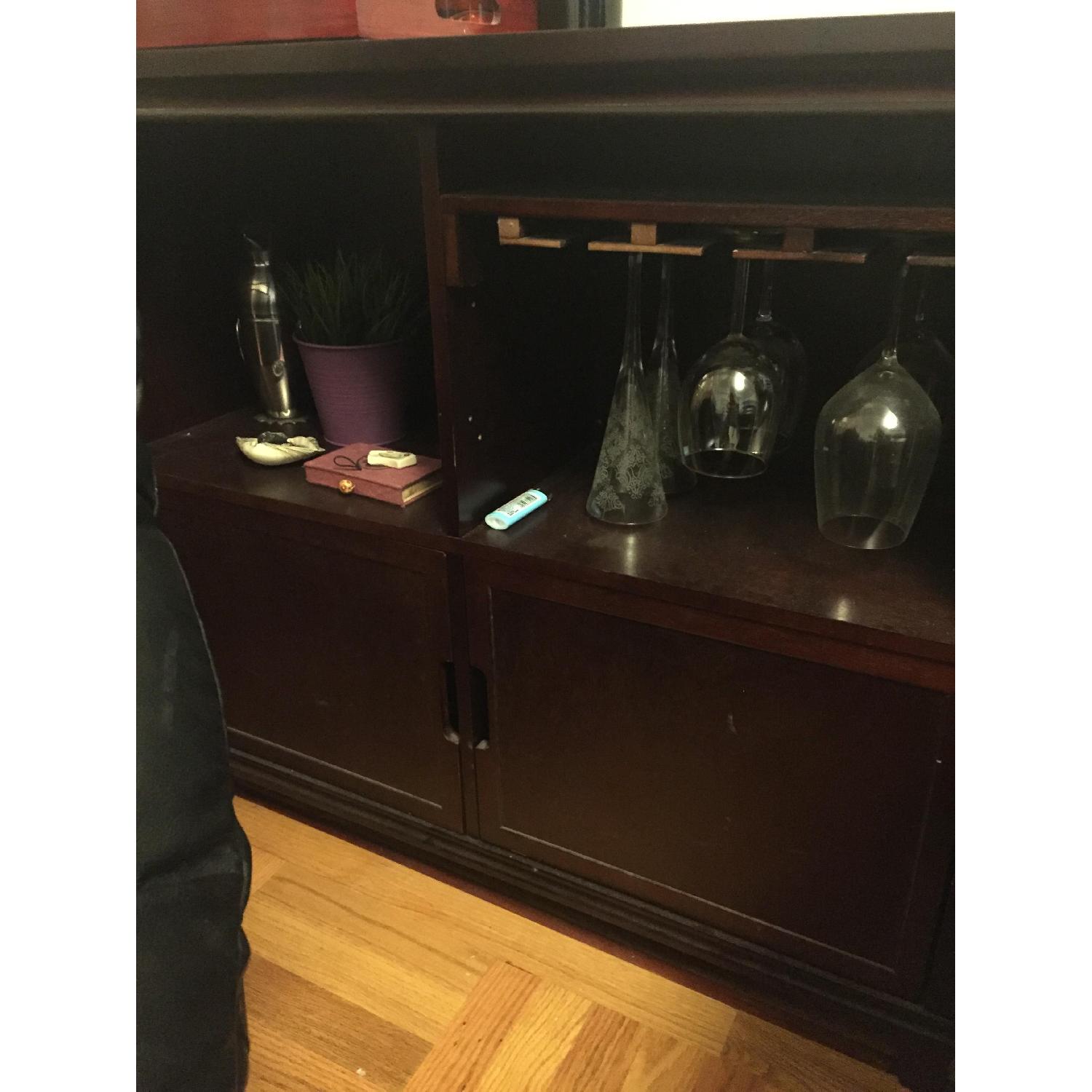 Bed Bath & Beyond Tuscan Expandable Wine Bar in Espresso - image-3