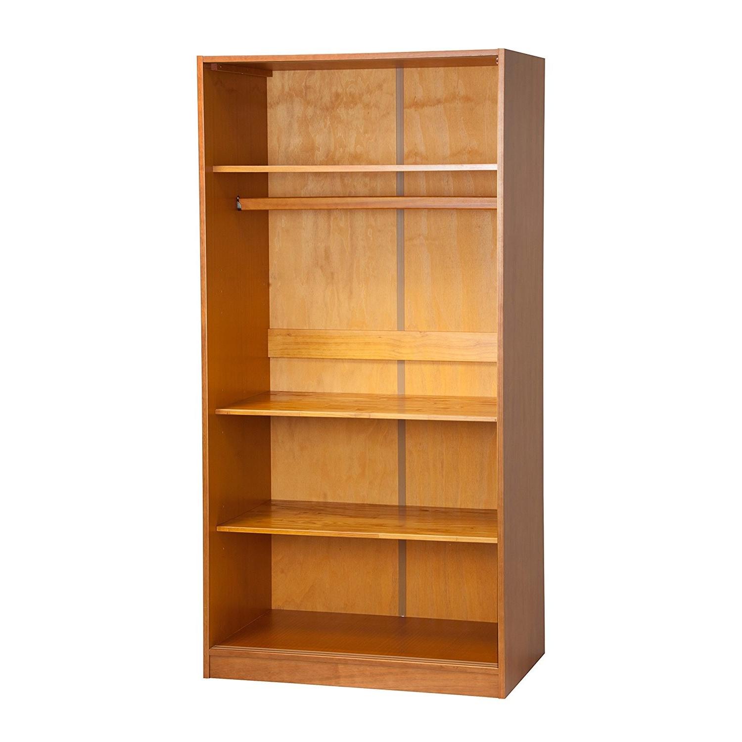 Palace Imports Solid Honey Pine Wood Armoire - image-1