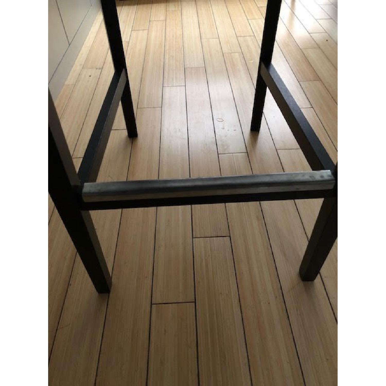 Ikea Brown/Black Bar Stool w/ Backrest - image-5