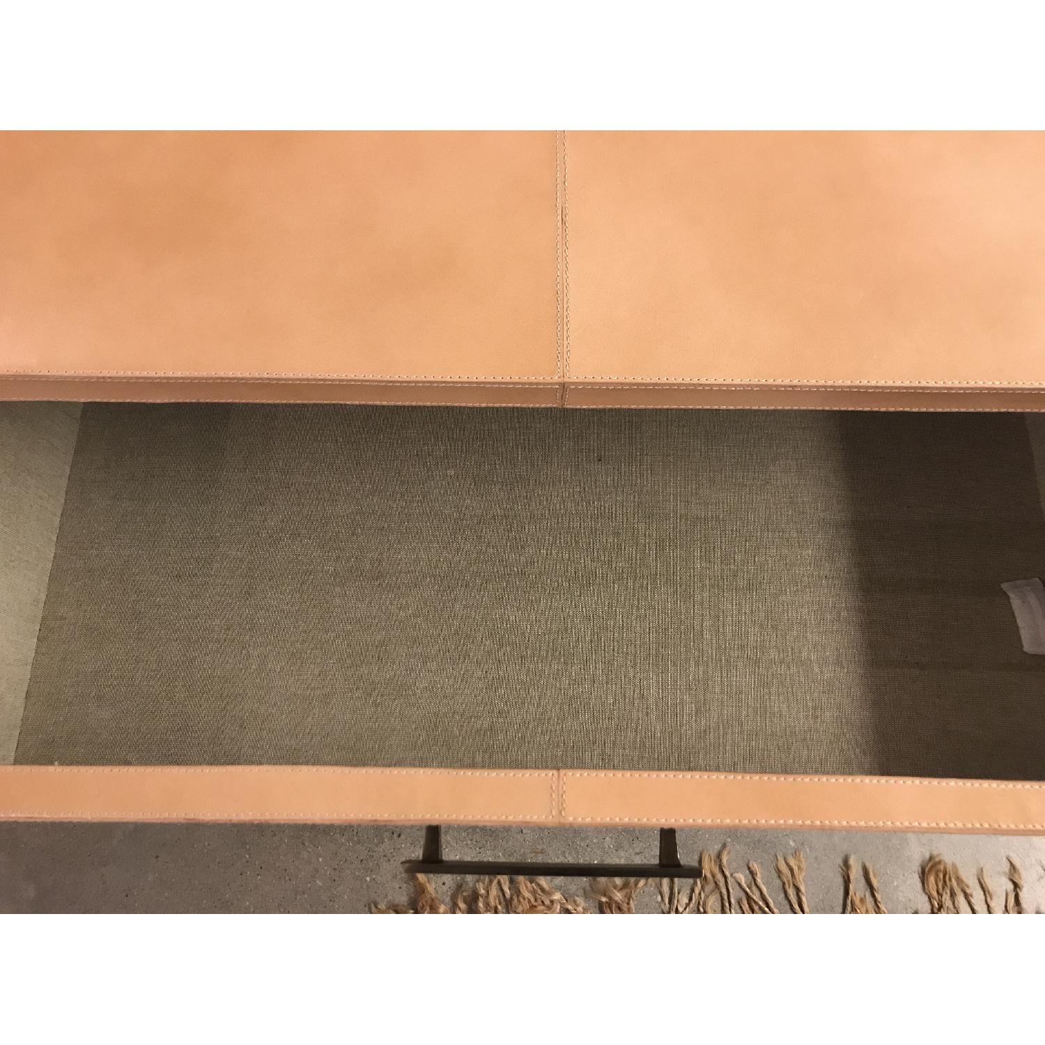 Made Goods Dante Nightstand in Aged Leather AptDeco