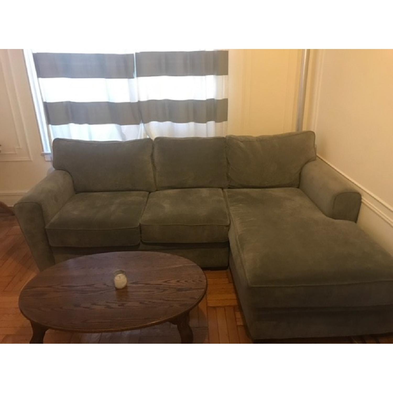 Raymour & Flanigan Artemis 2 Piece Sectional Sofa - AptDeco