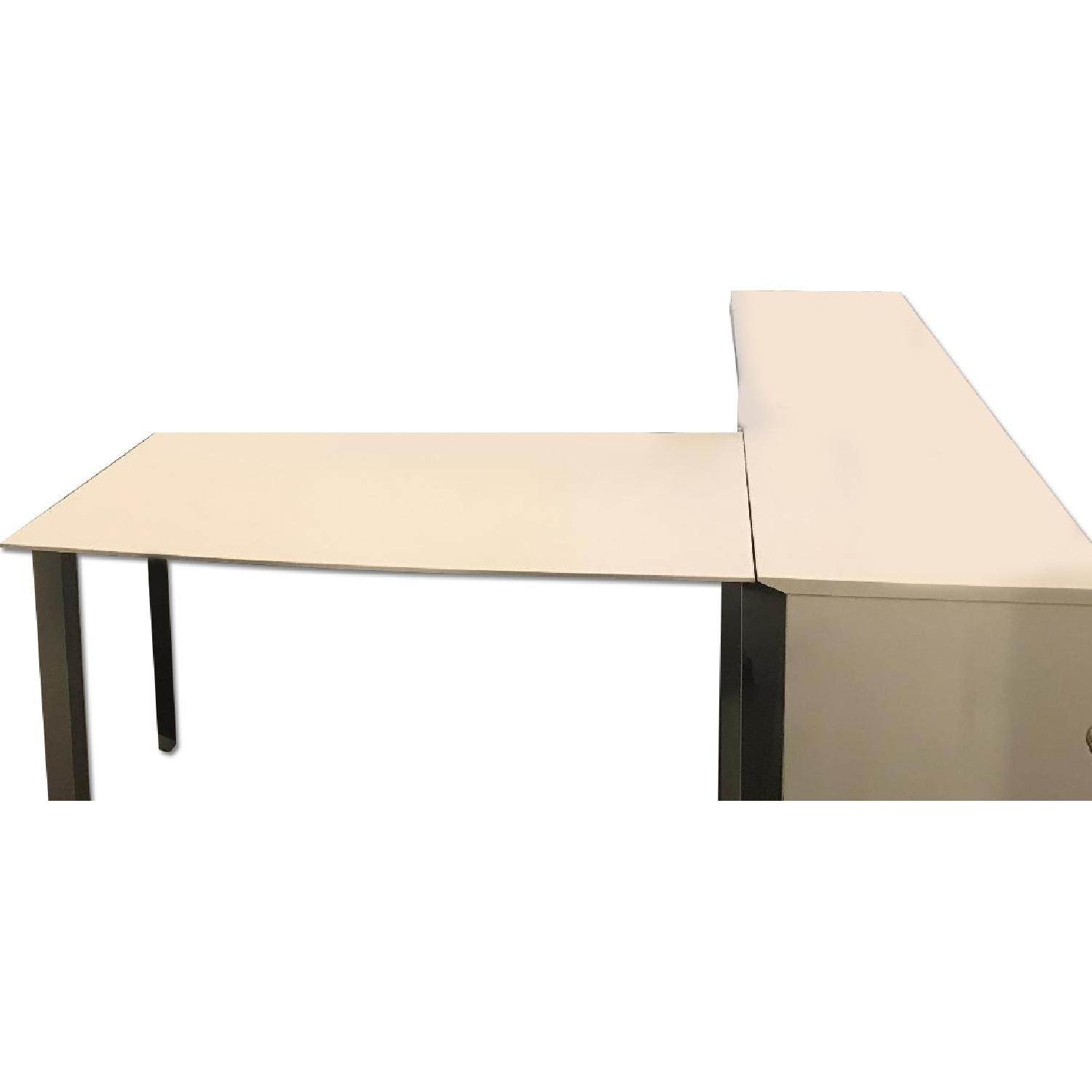 Jesper Office L Shaped Wrap Around Office Desk AptDeco