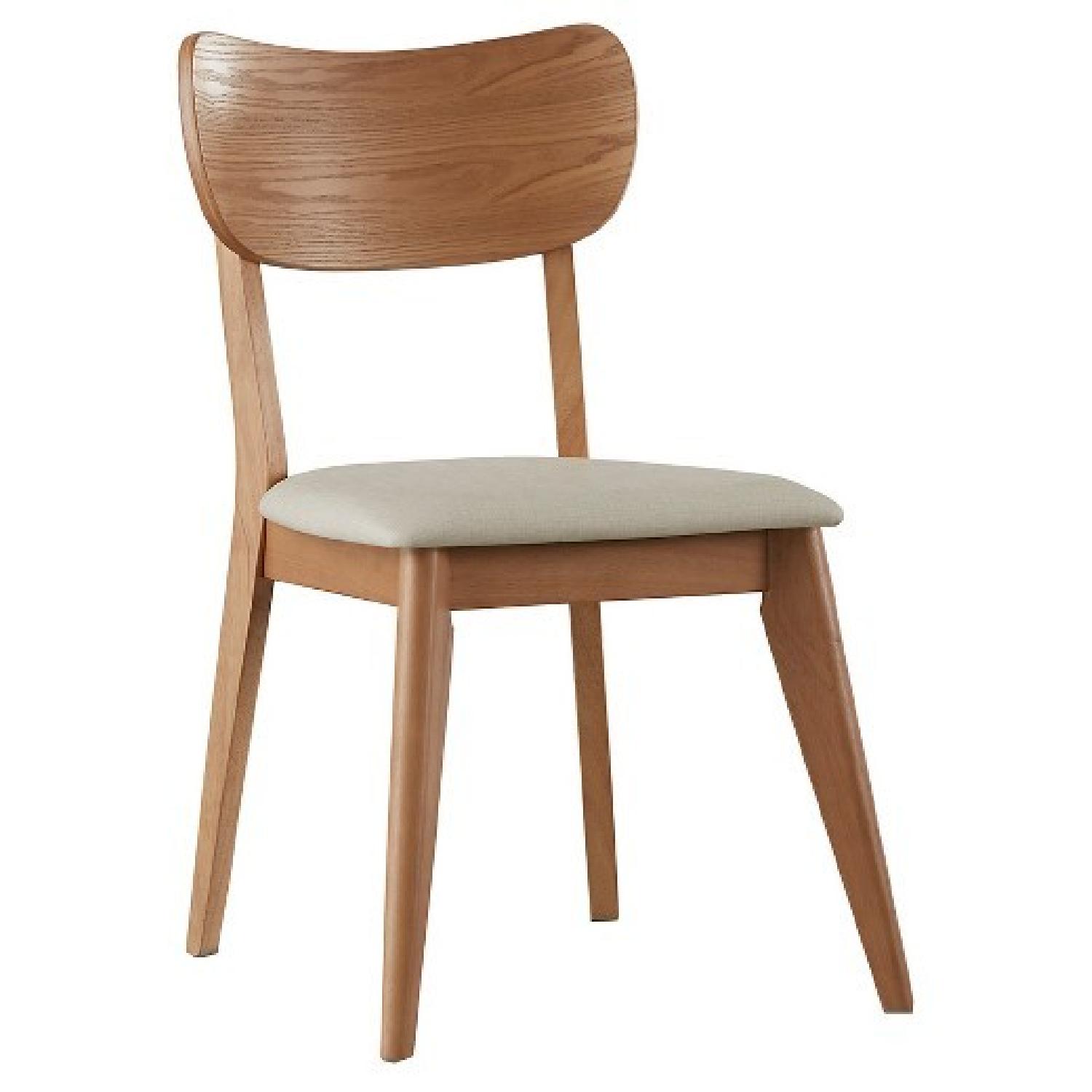 Alwyn Dining Table w/ 4 Idalia Mid-Century Dining Chairs - image-5