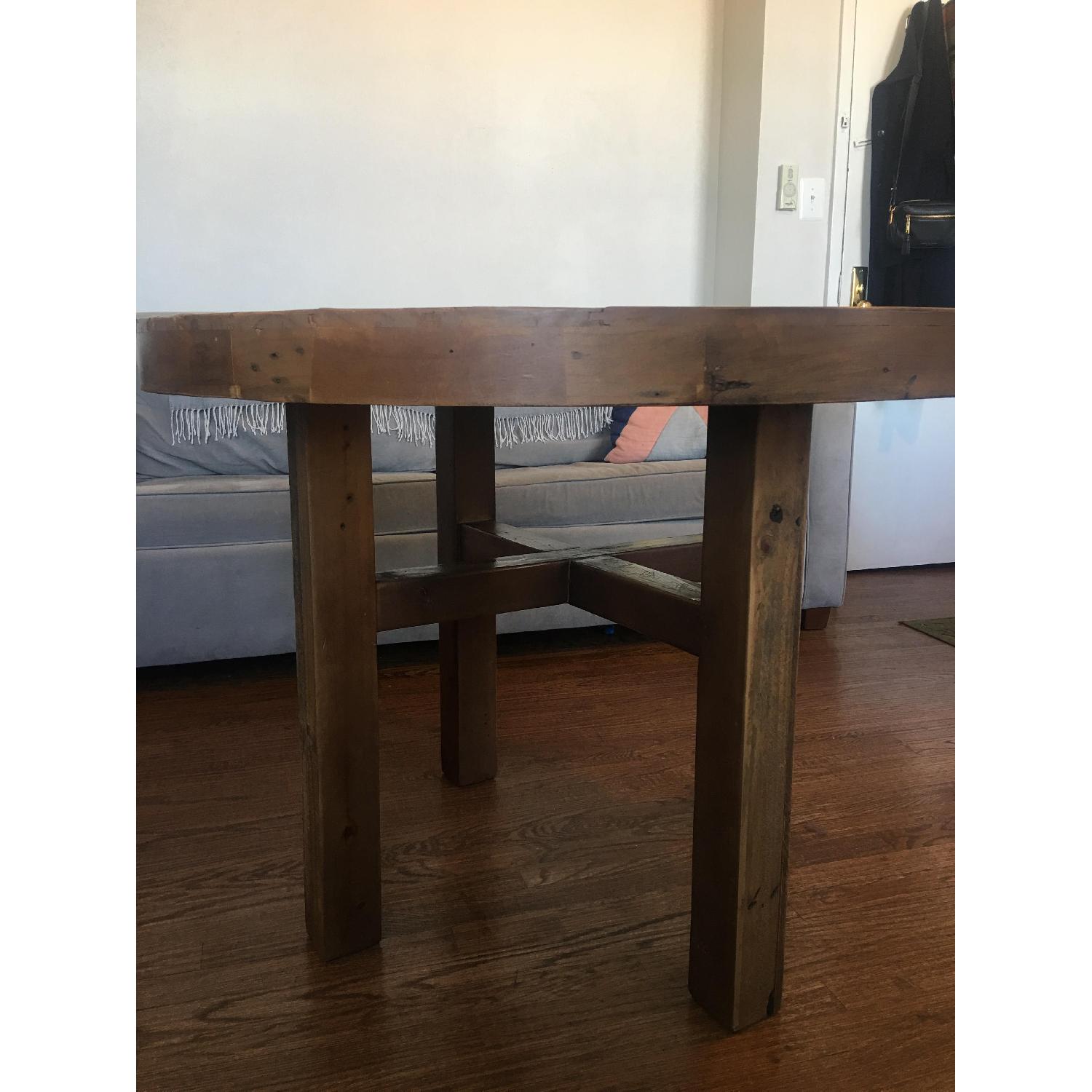 West Elm Emmerson Reclaimed Pine Round Table - image-2
