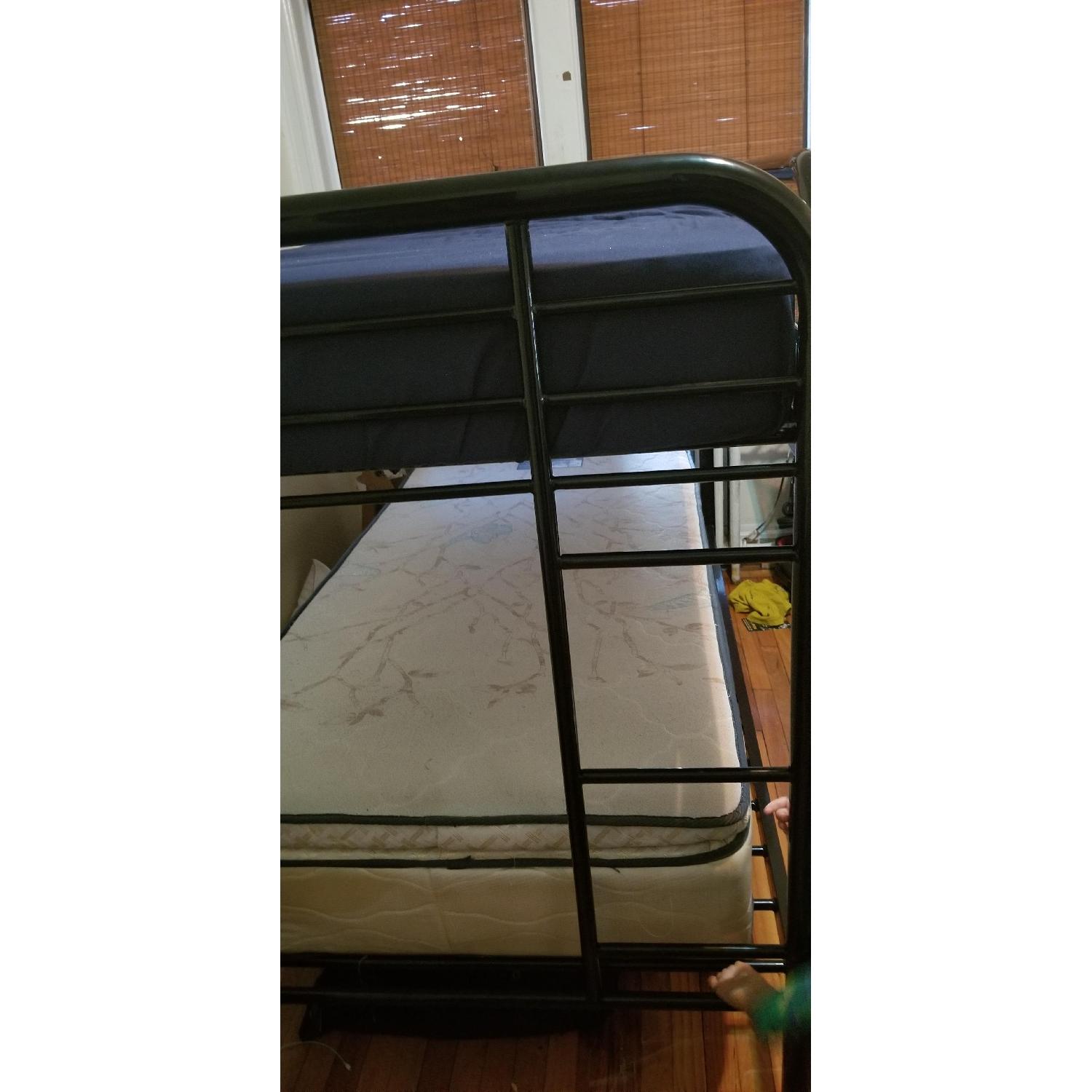 Ikea Black Bunk Bed Frame - image-1