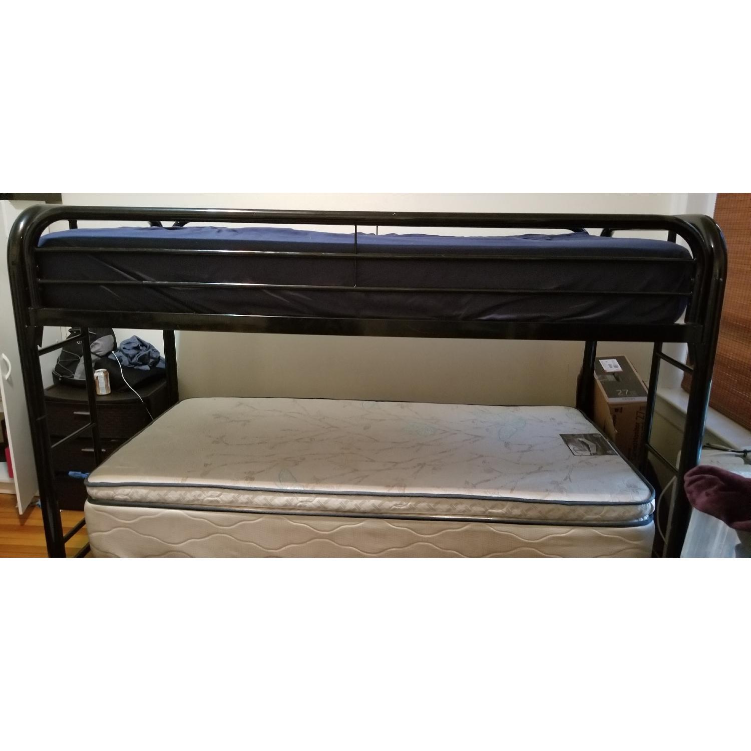 Ikea Black Bunk Bed Frame - image-2
