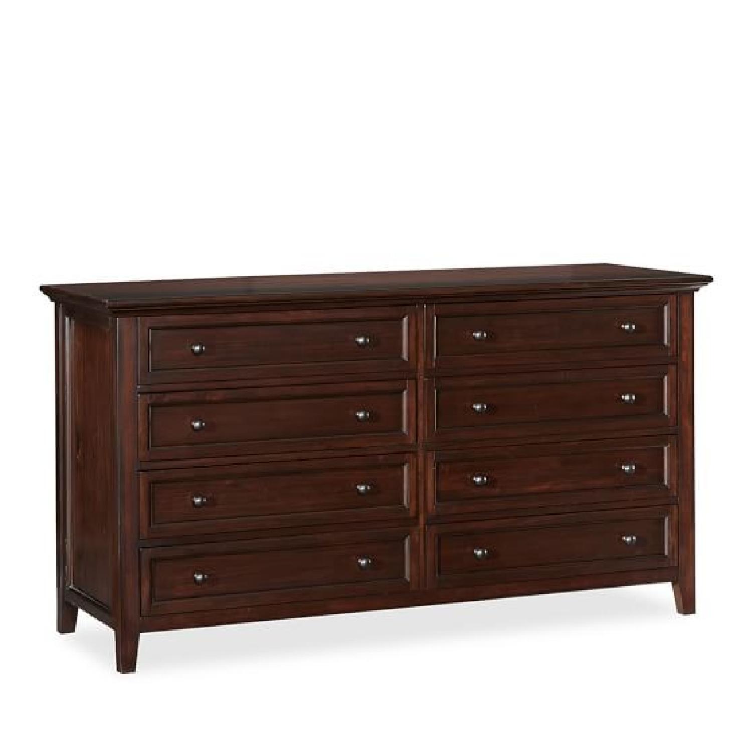 Pottery Barn Extra Wide Hudson Dresser w/ Removable Hutch - image-2