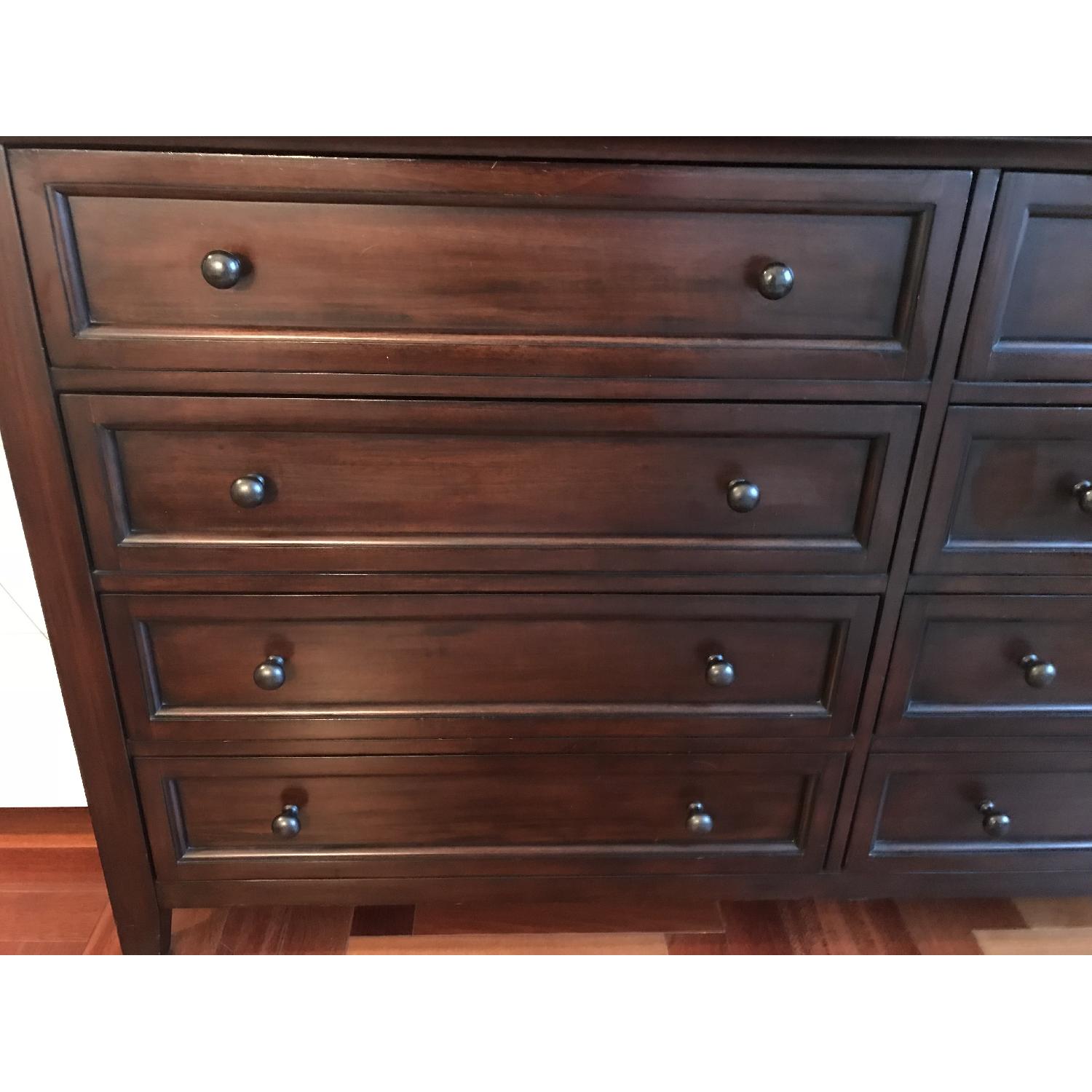 Pottery Barn Extra Wide Hudson Dresser w/ Removable Hutch - image-6