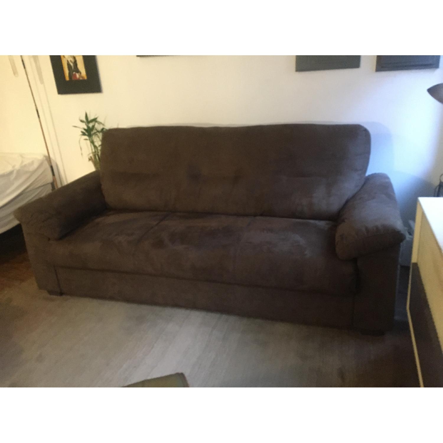 Ikea Knislinge Brown Sofa - image-1