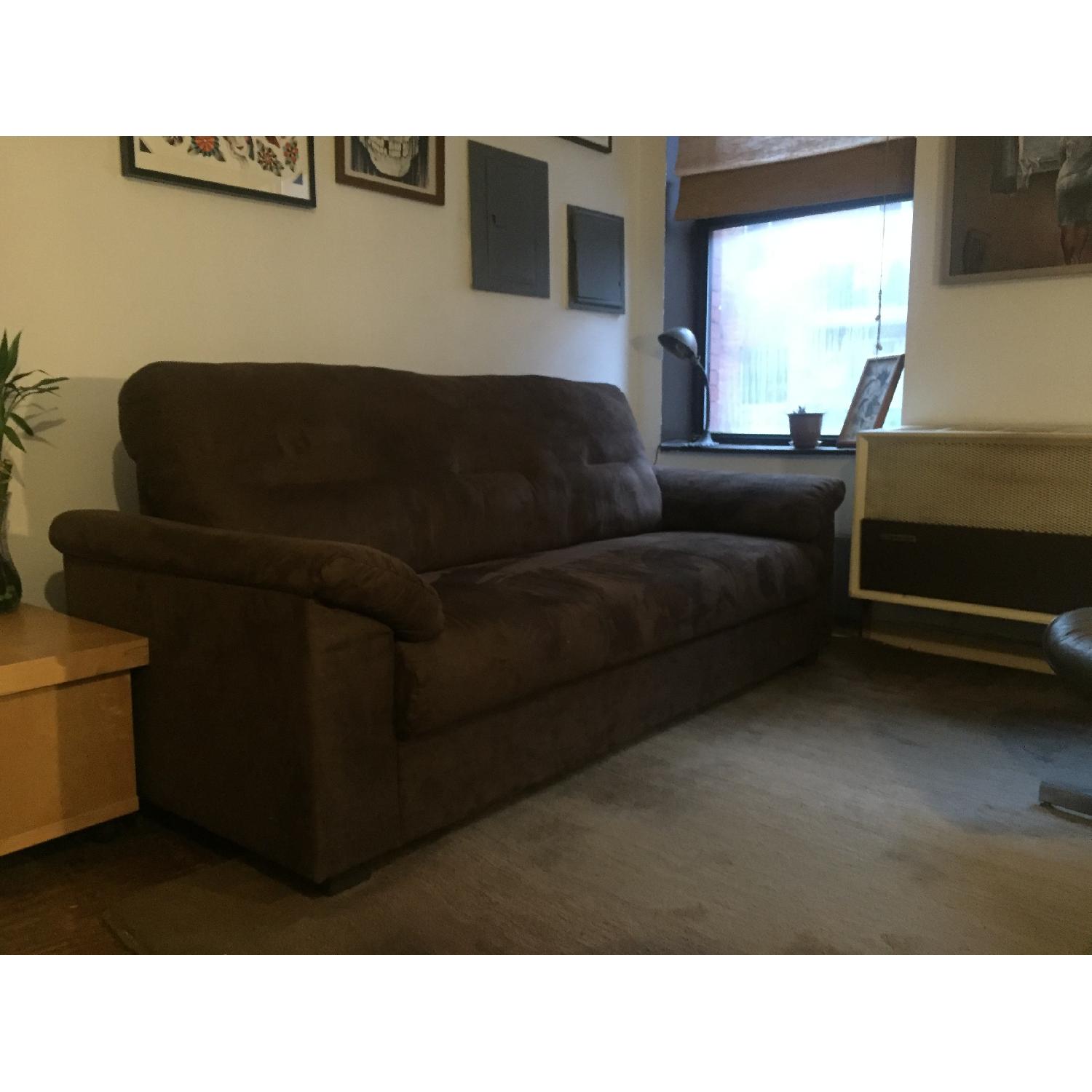 Ikea Knislinge Brown Sofa - image-2