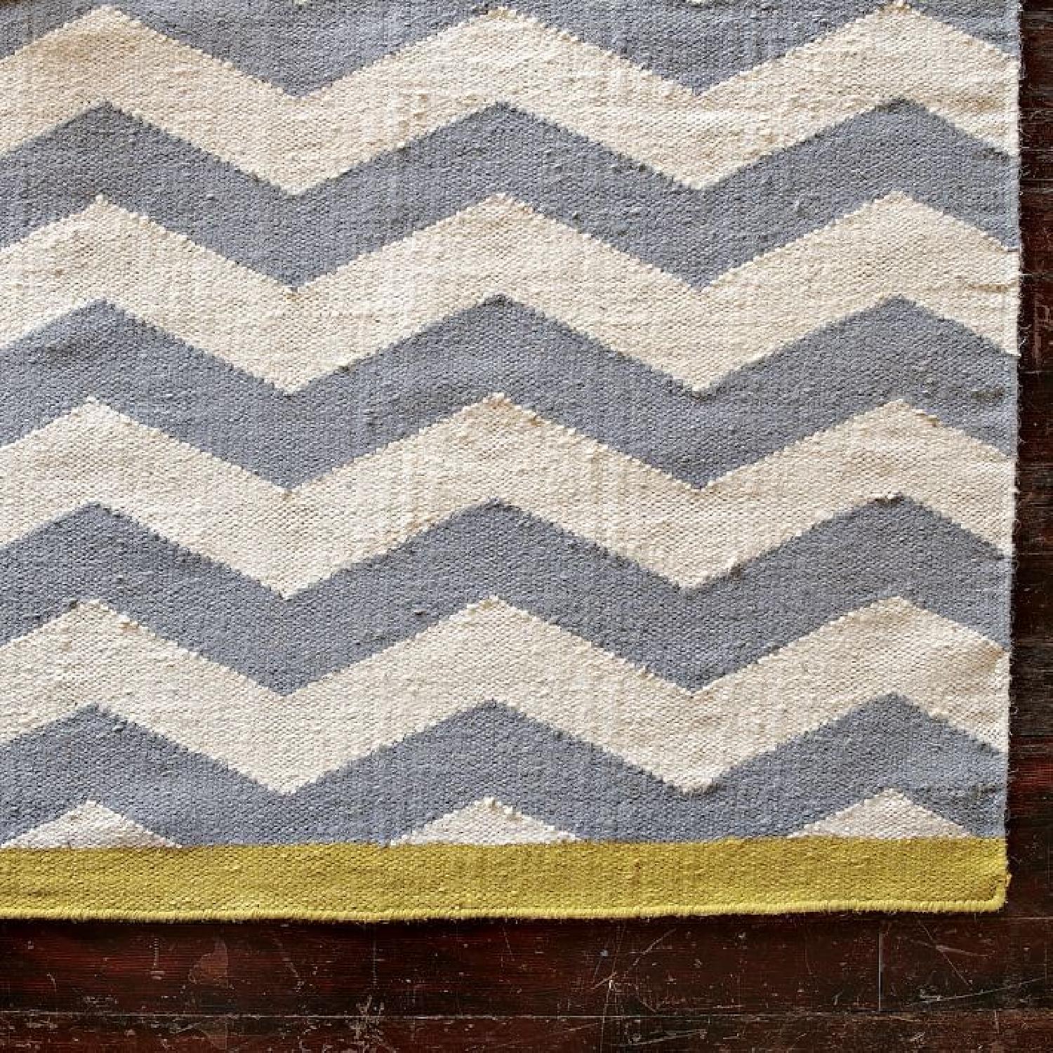 West Elm Zigzag Area Rug - image-1