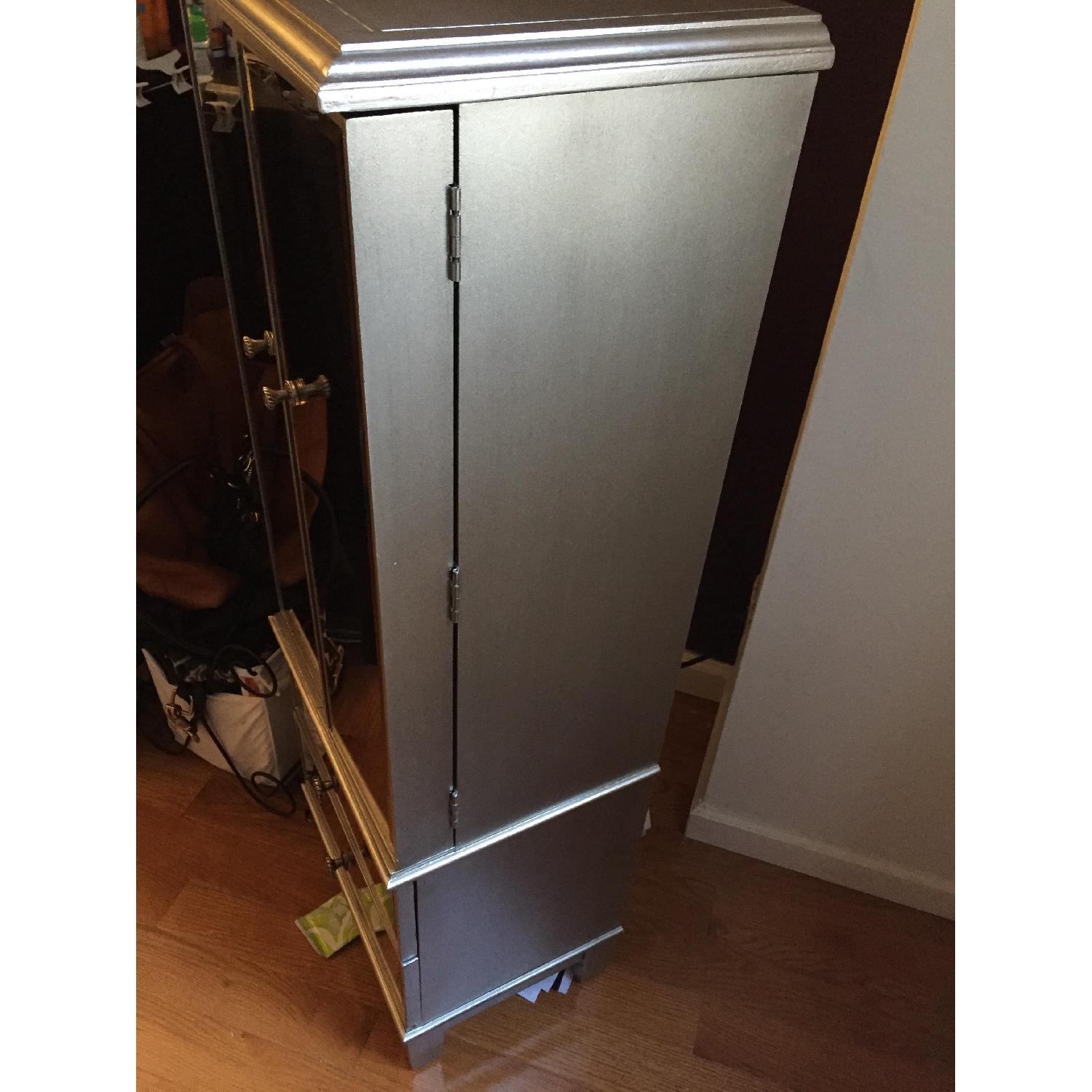 Pier 1 Hayworth Mirrored Jewelry Armoire - image-2