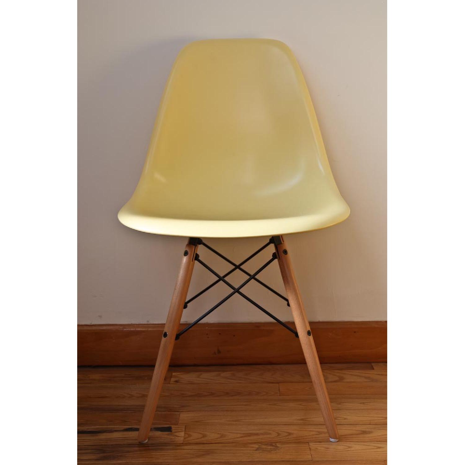 Vertigo Interiors Eames Eiffel Style Plastic Chairs - Pair - image-1