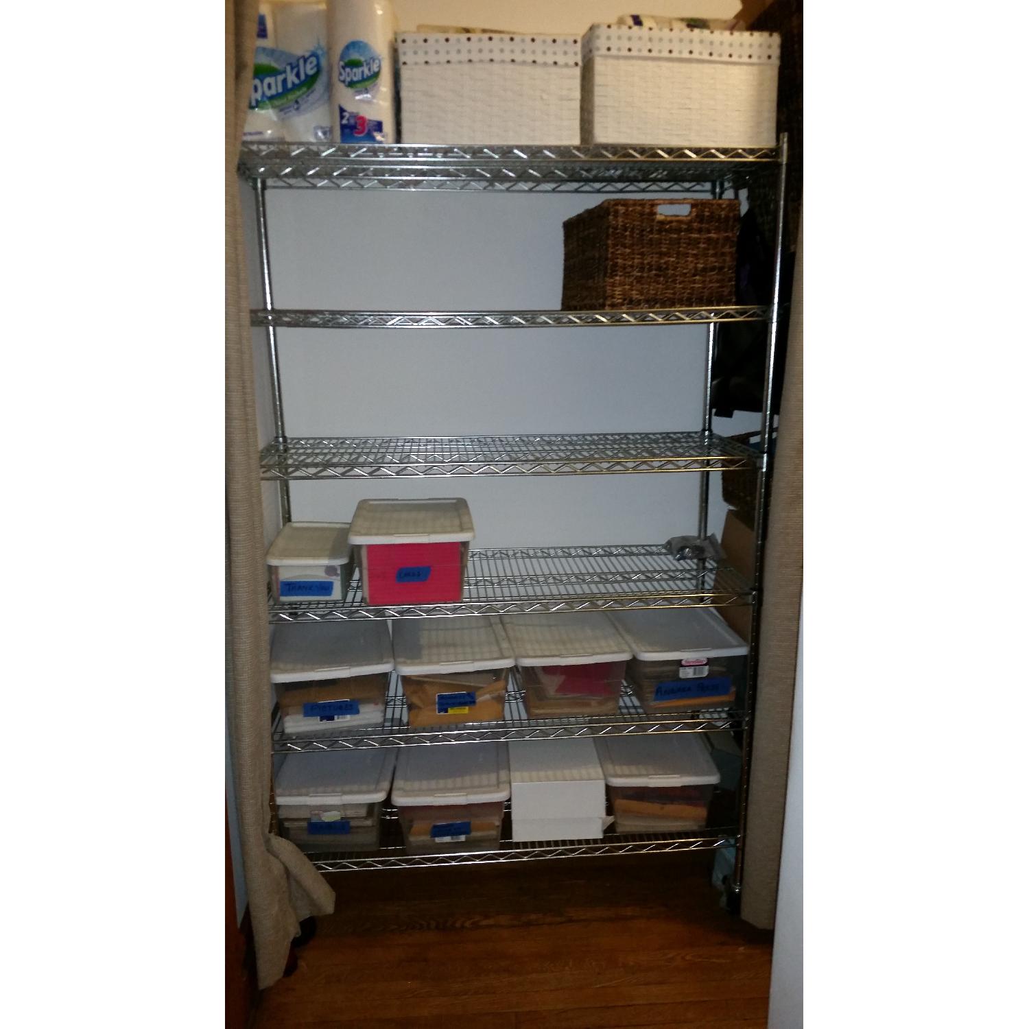 Trinity EcoStorage 6-Tier Wire Industrial Shelving Rack - image-2