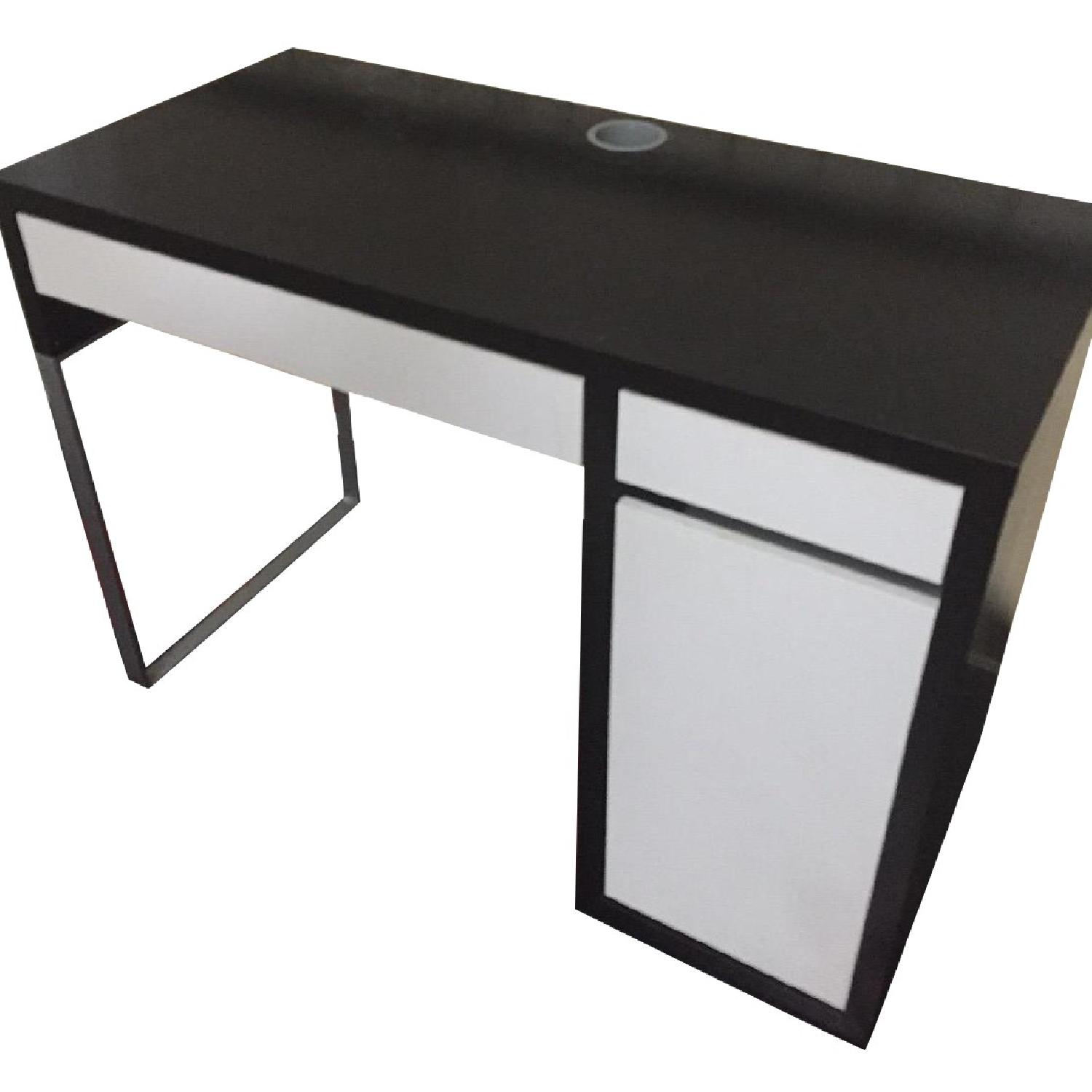 Ikea Micke Computer Desk with Storage - image-0