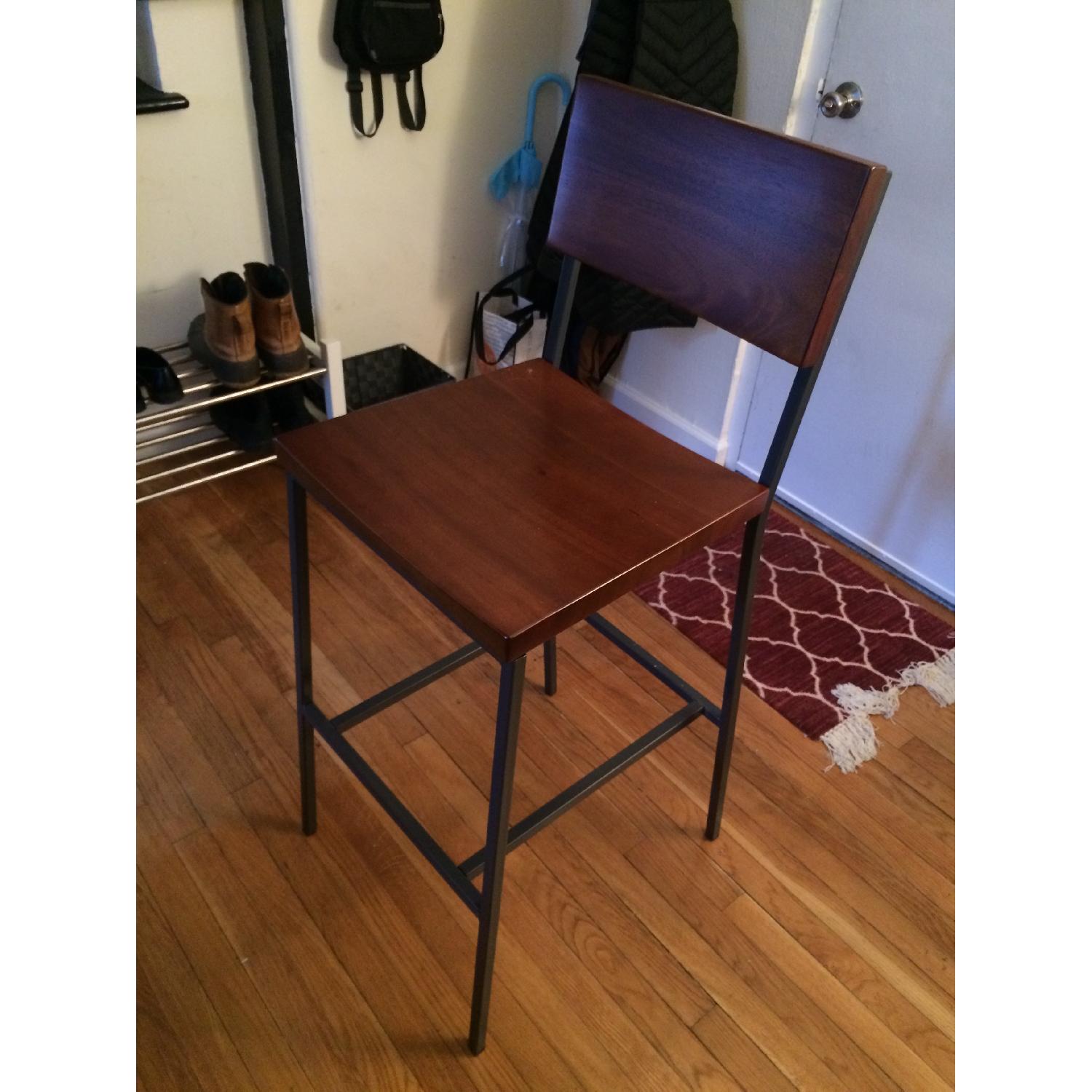 West Elm Rustic Bar Stool - image-4