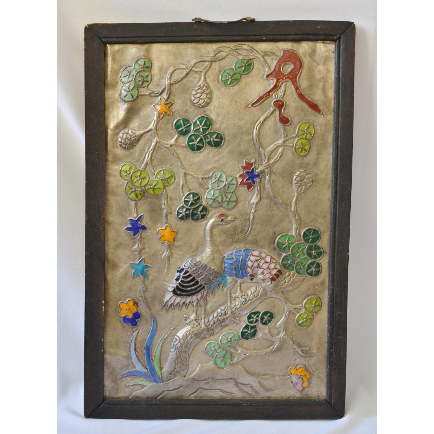 Antique Asian/Chinese Wall Art Paintings - Set of 4 - image-3