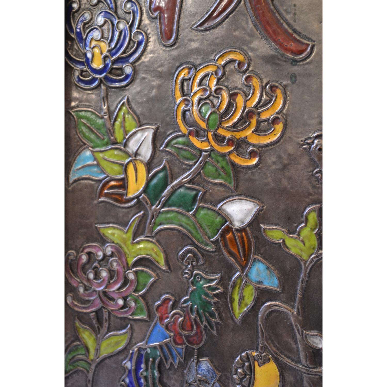 Antique Asian/Chinese Wall Art Paintings - Set of 4 - image-6