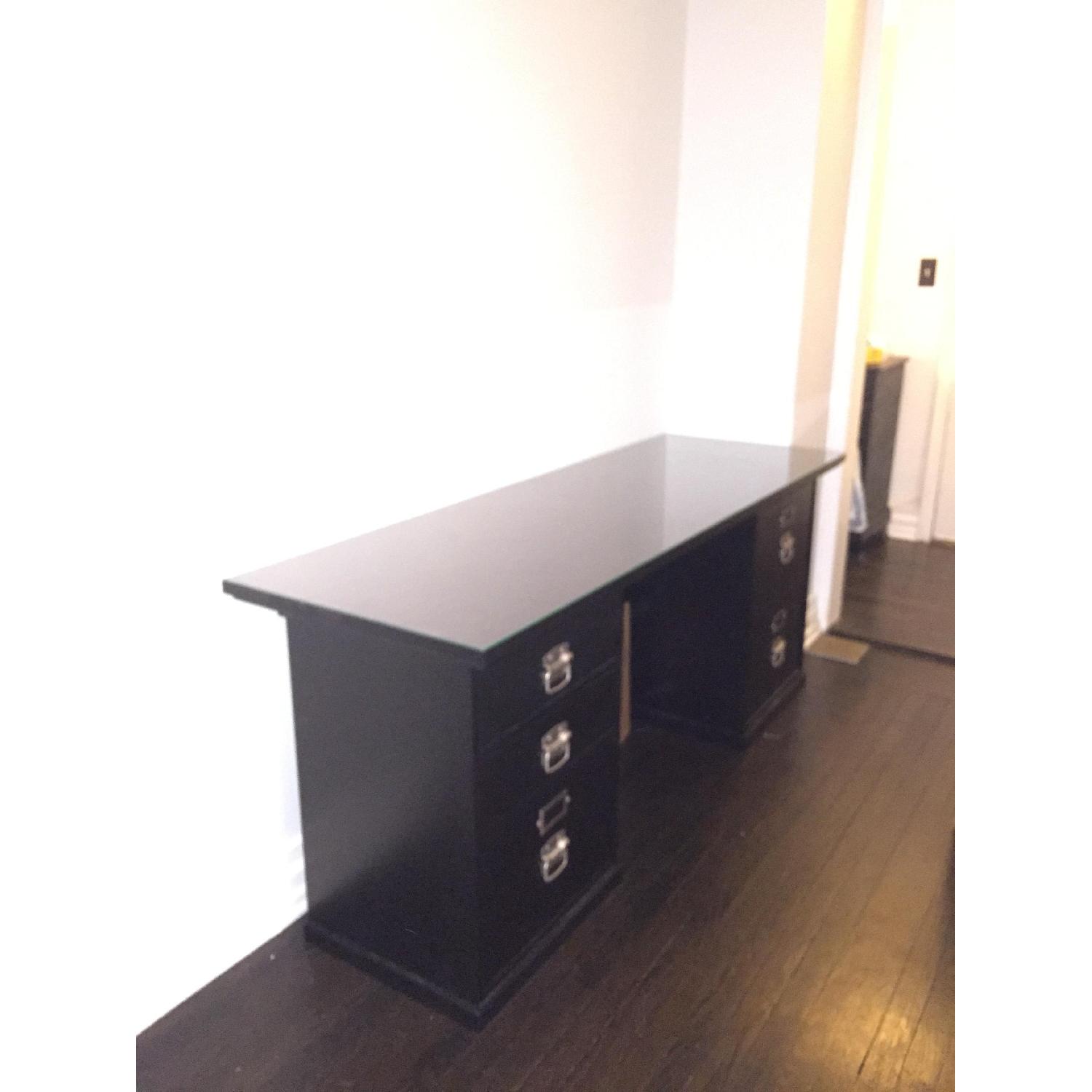 Pottery Barn Bedford Desk in Black - image-6