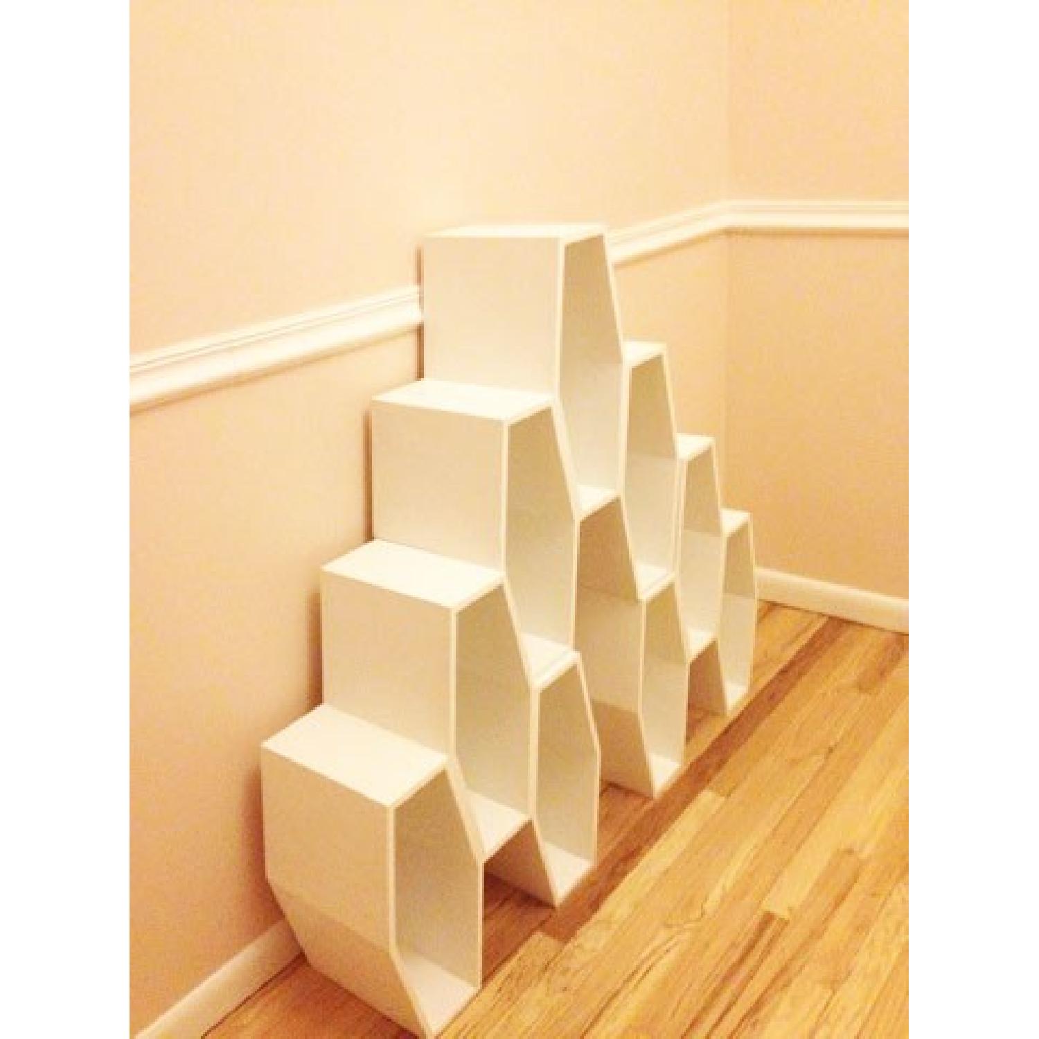 CB2 Hive Honeycomb Shelving Bookshelves - Set of 3 - image-1