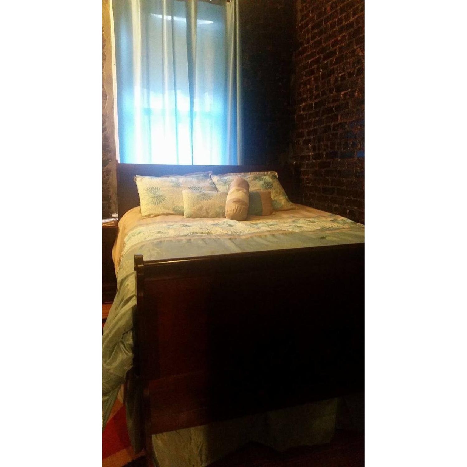 Queen Size Bed Frame + 2  Side Tables - image-6