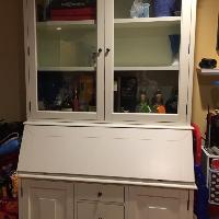 Pottery Barn Graham Secretary Desk And Hutch Aptdeco