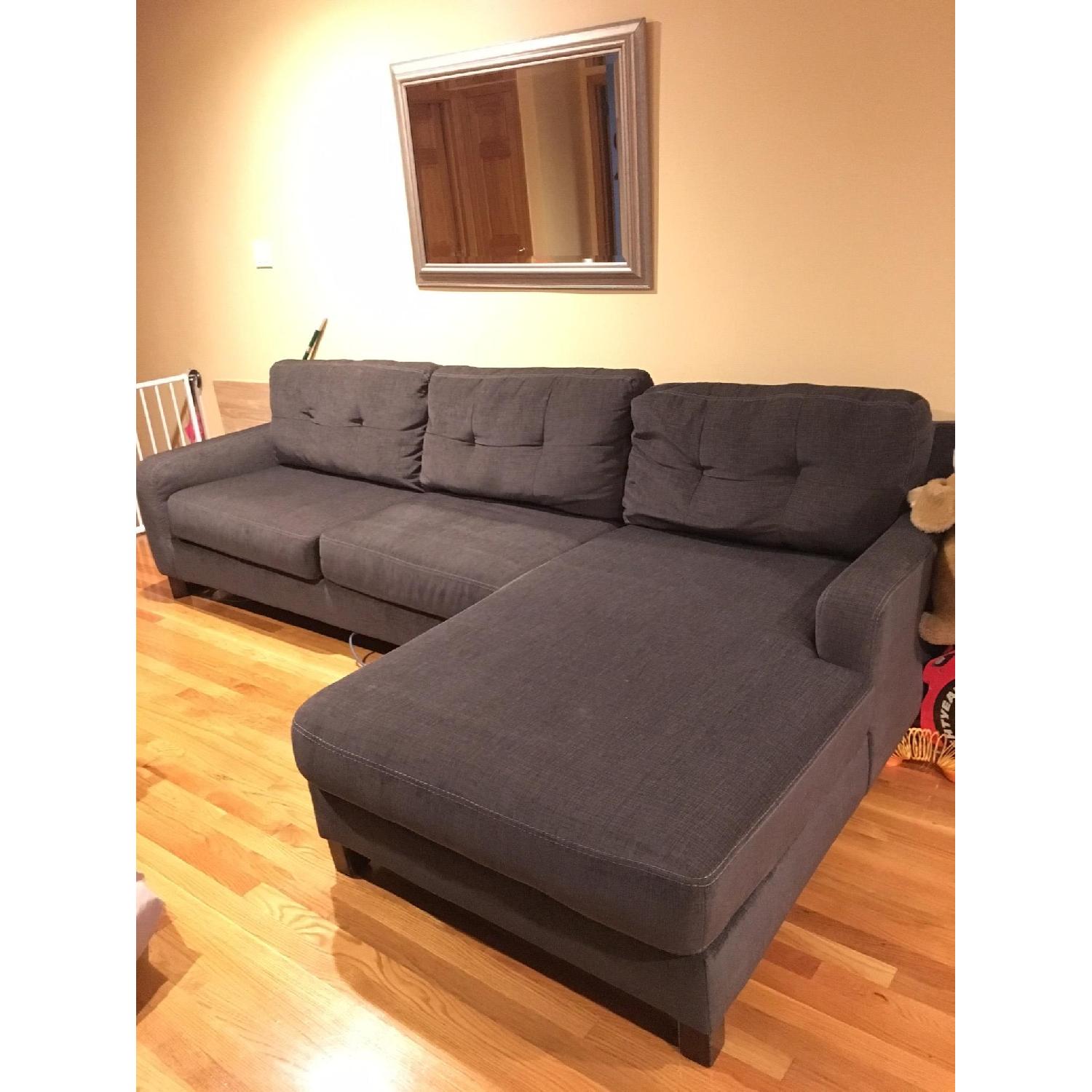 Ashley's Sectional Sofa w/ Chaise Lounge - image-1