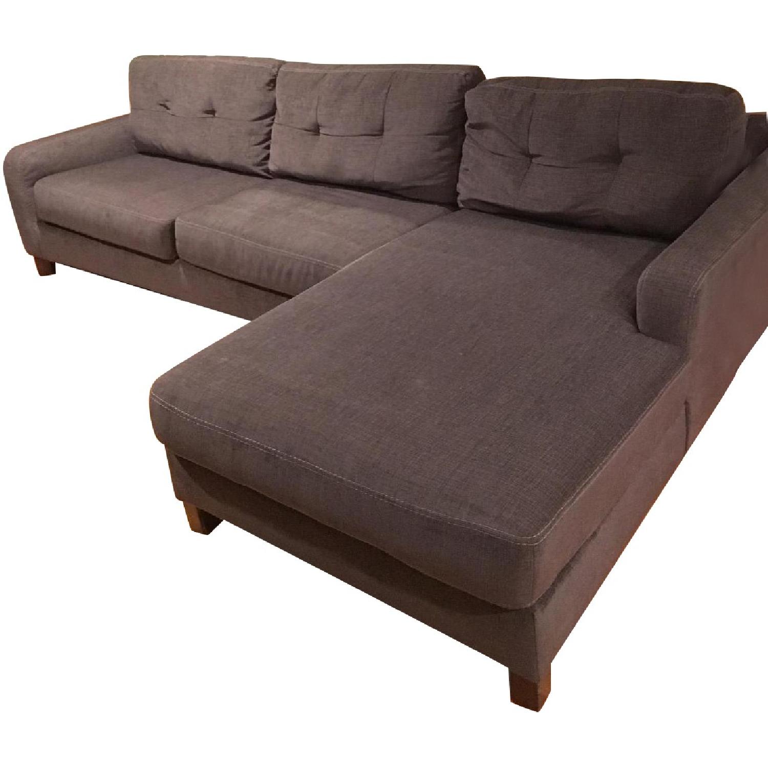 Ashley's Sectional Sofa w/ Chaise Lounge - image-0
