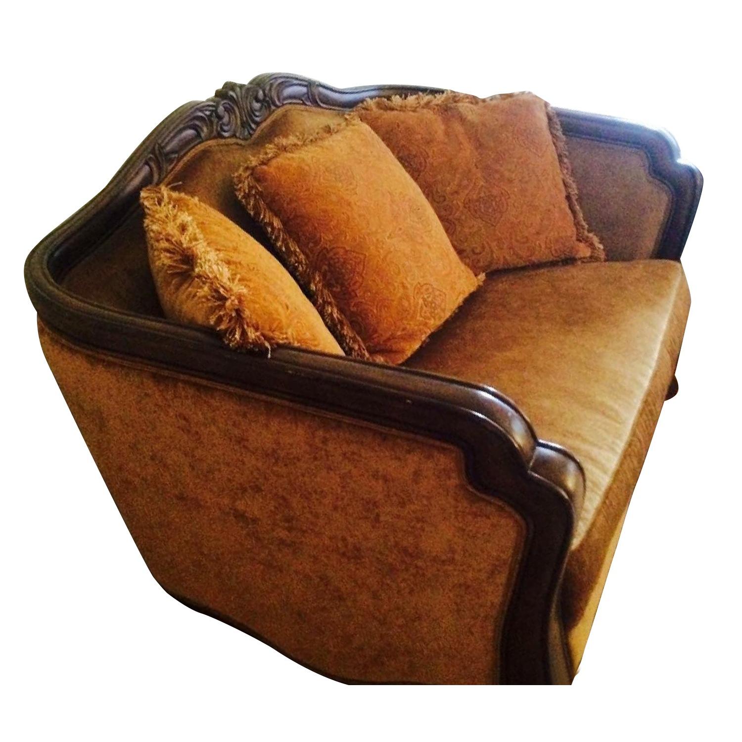 Solid Wood Mid-Century Daybed - image-0