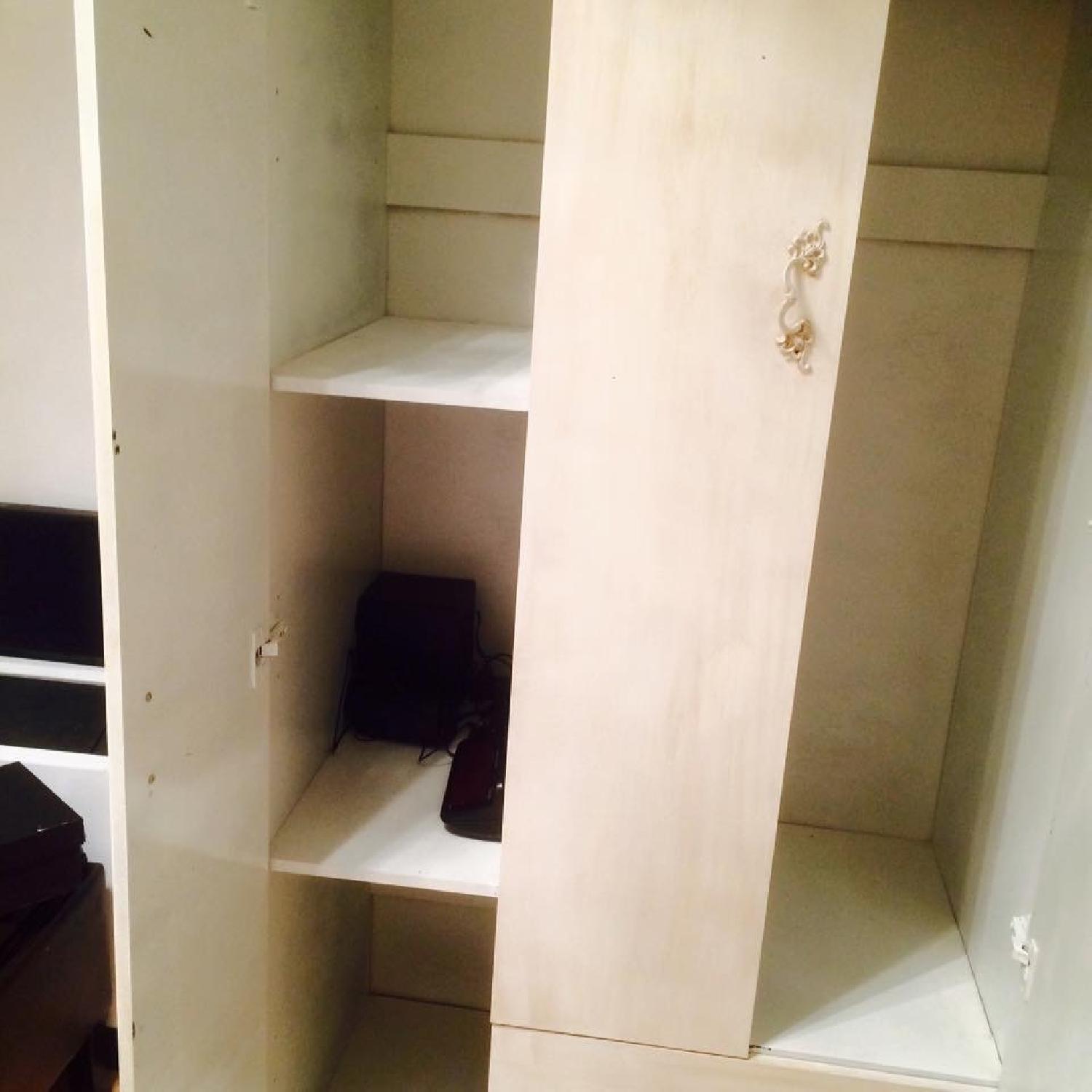 Birch Wood Wardrobe/Armoire - image-3