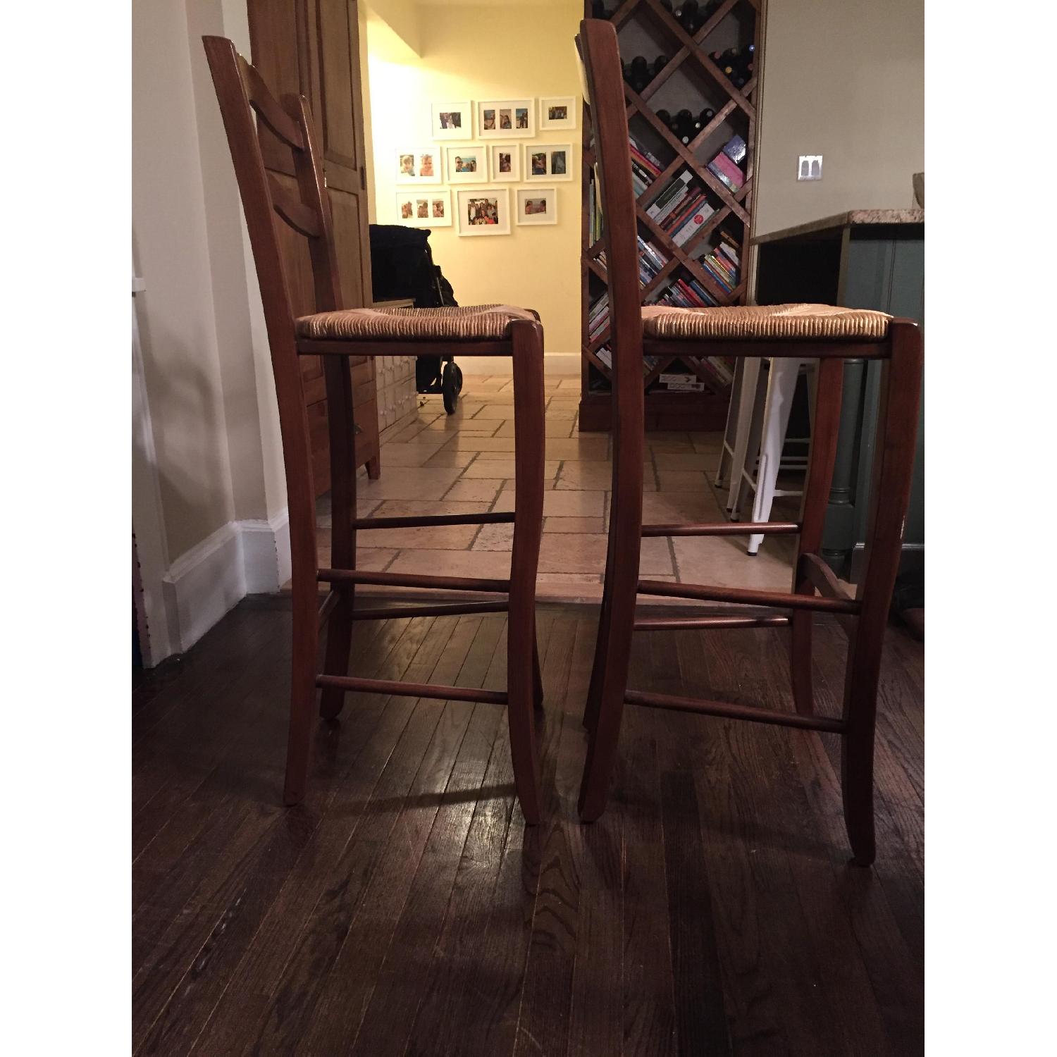 Ballard Designs Kitchen Bar Stools - Pair - image-2