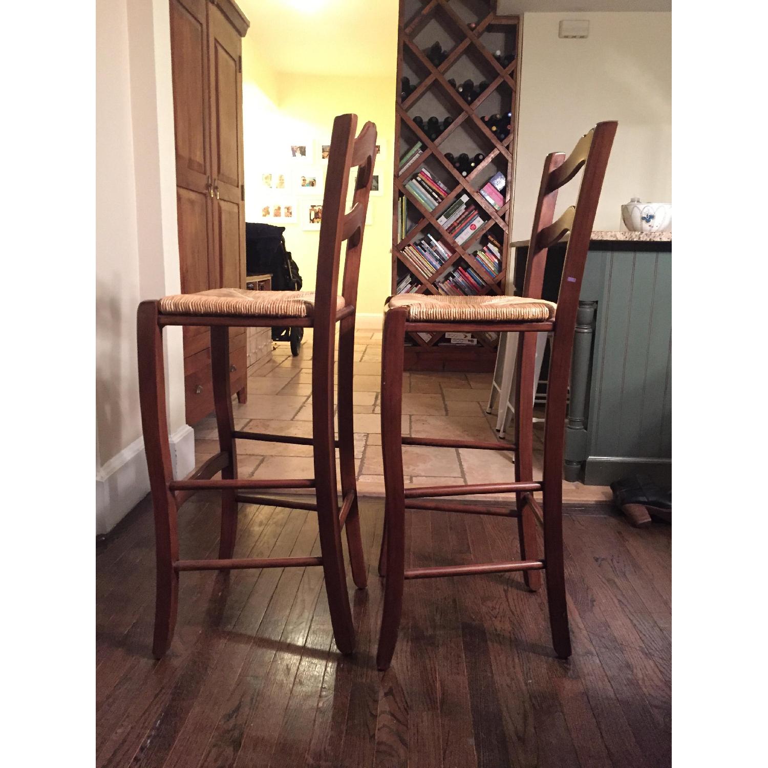 Ballard Designs Kitchen Bar Stools - Pair - image-4