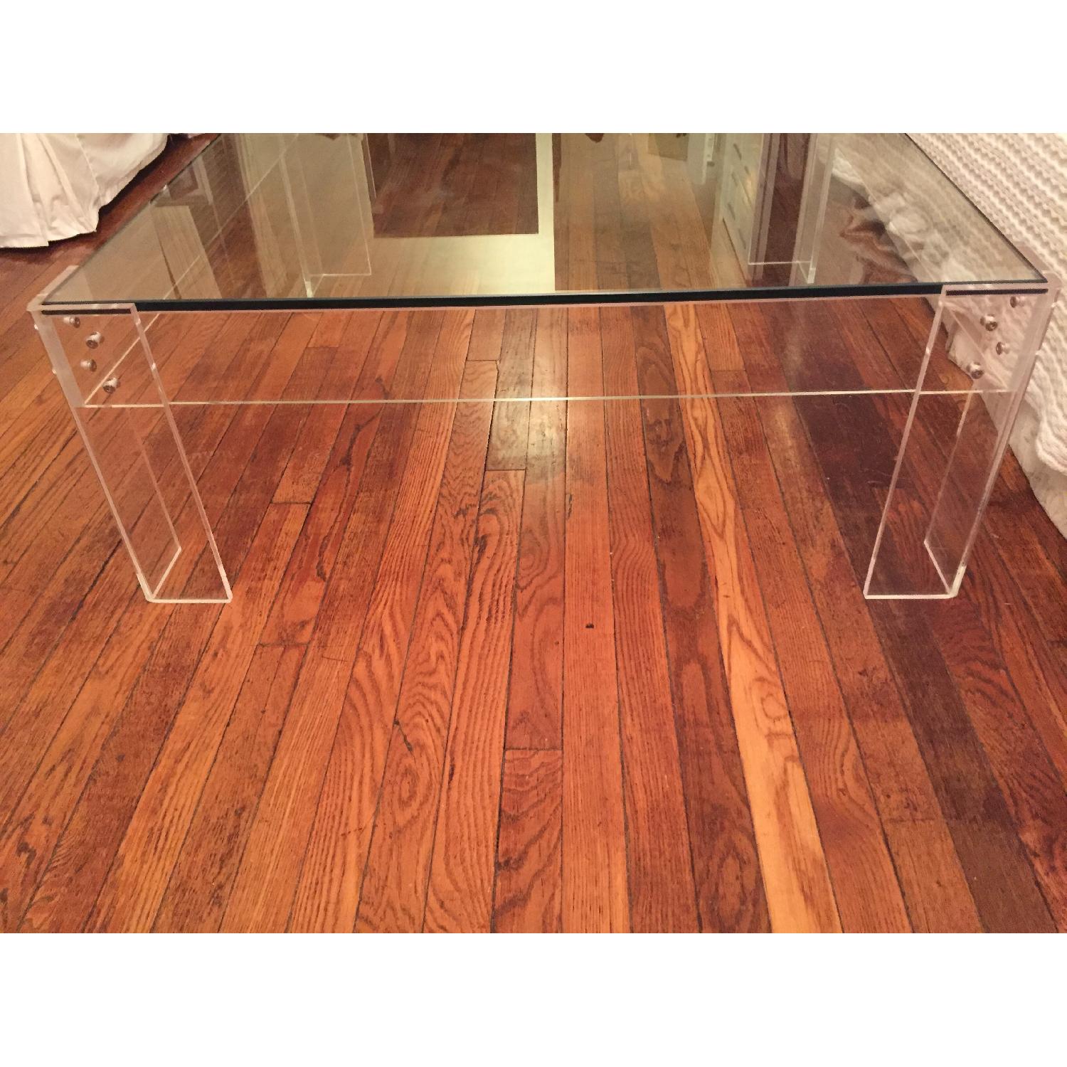 Wisteria Acrylic & Glass Acrylic Coffee Table - image-2
