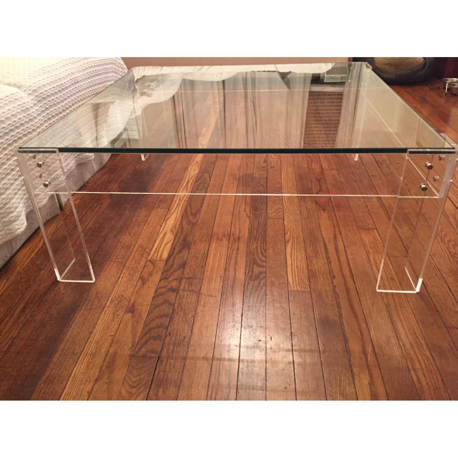 Wisteria Acrylic & Glass Acrylic Coffee Table - image-3