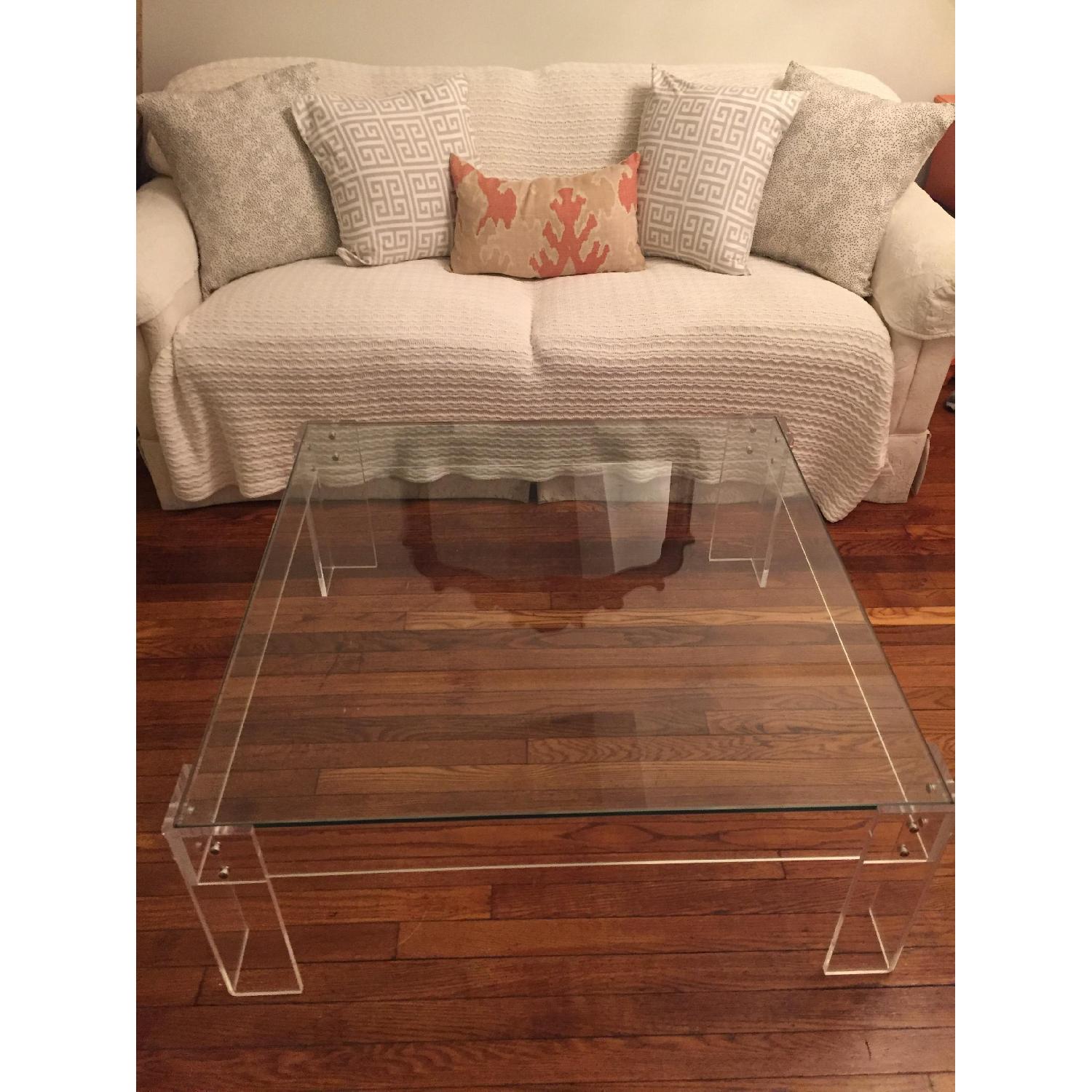 Wisteria Acrylic & Glass Acrylic Coffee Table - image-5