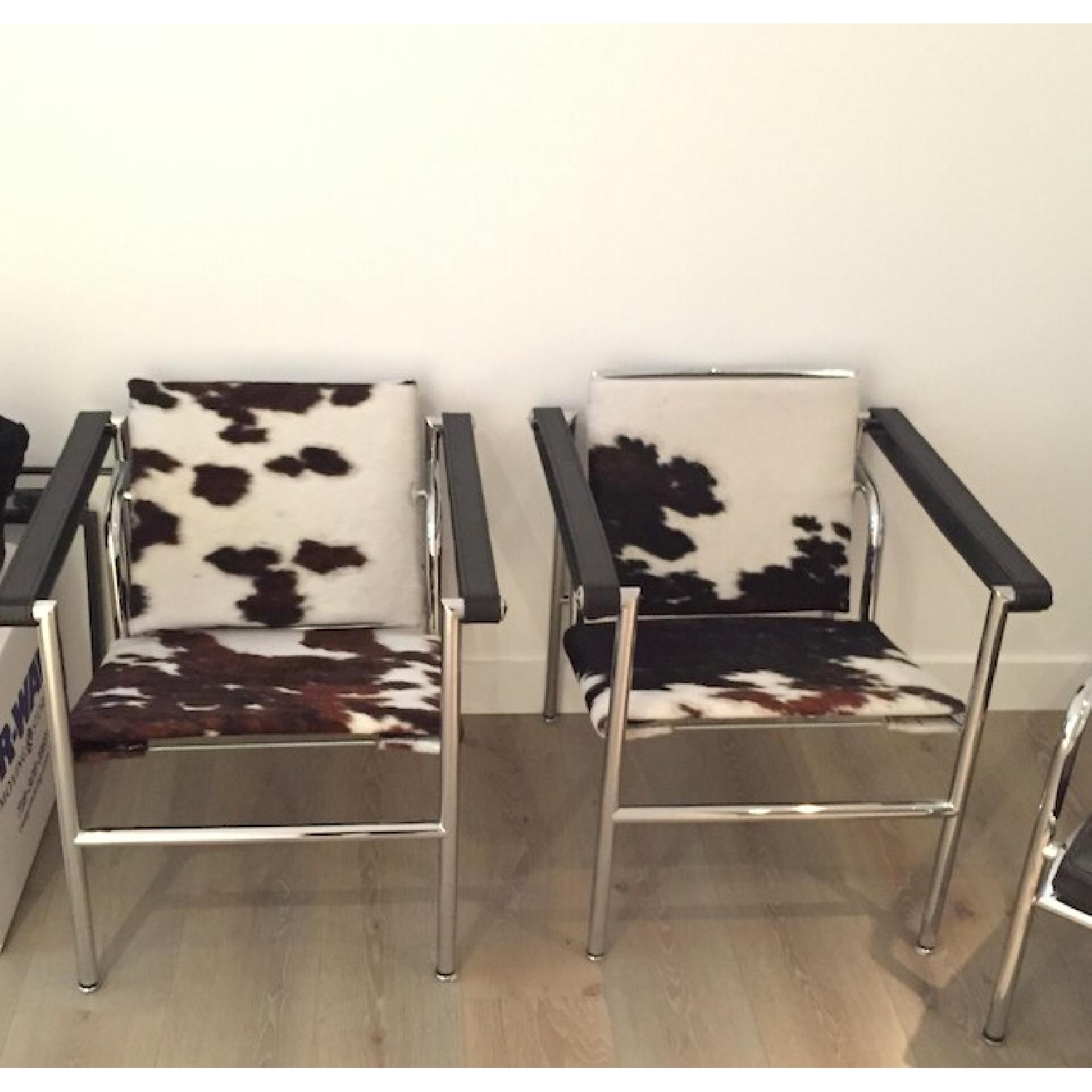 Room & Board Pierre Cowhide Chairs - image-2
