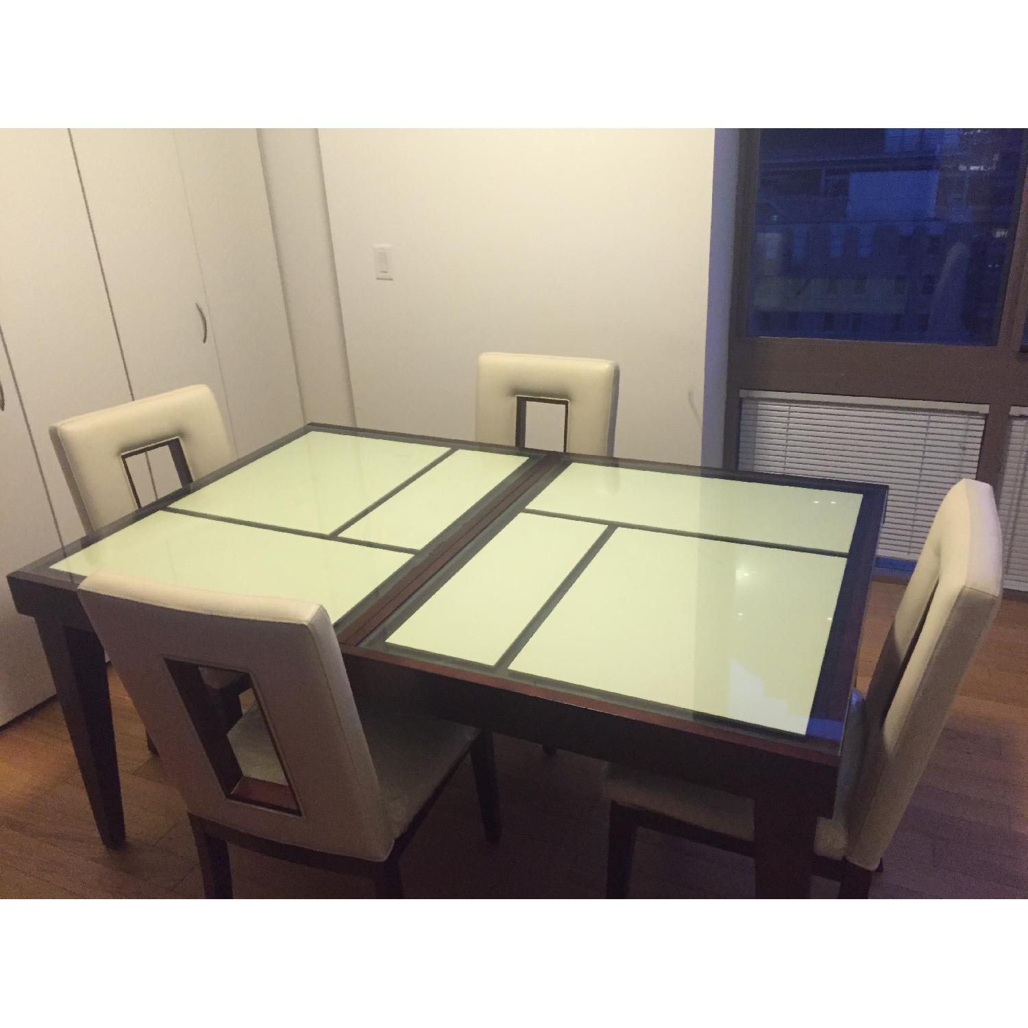 Raymour & Flanigan Enzo 5 Piece Dining Set - image-1