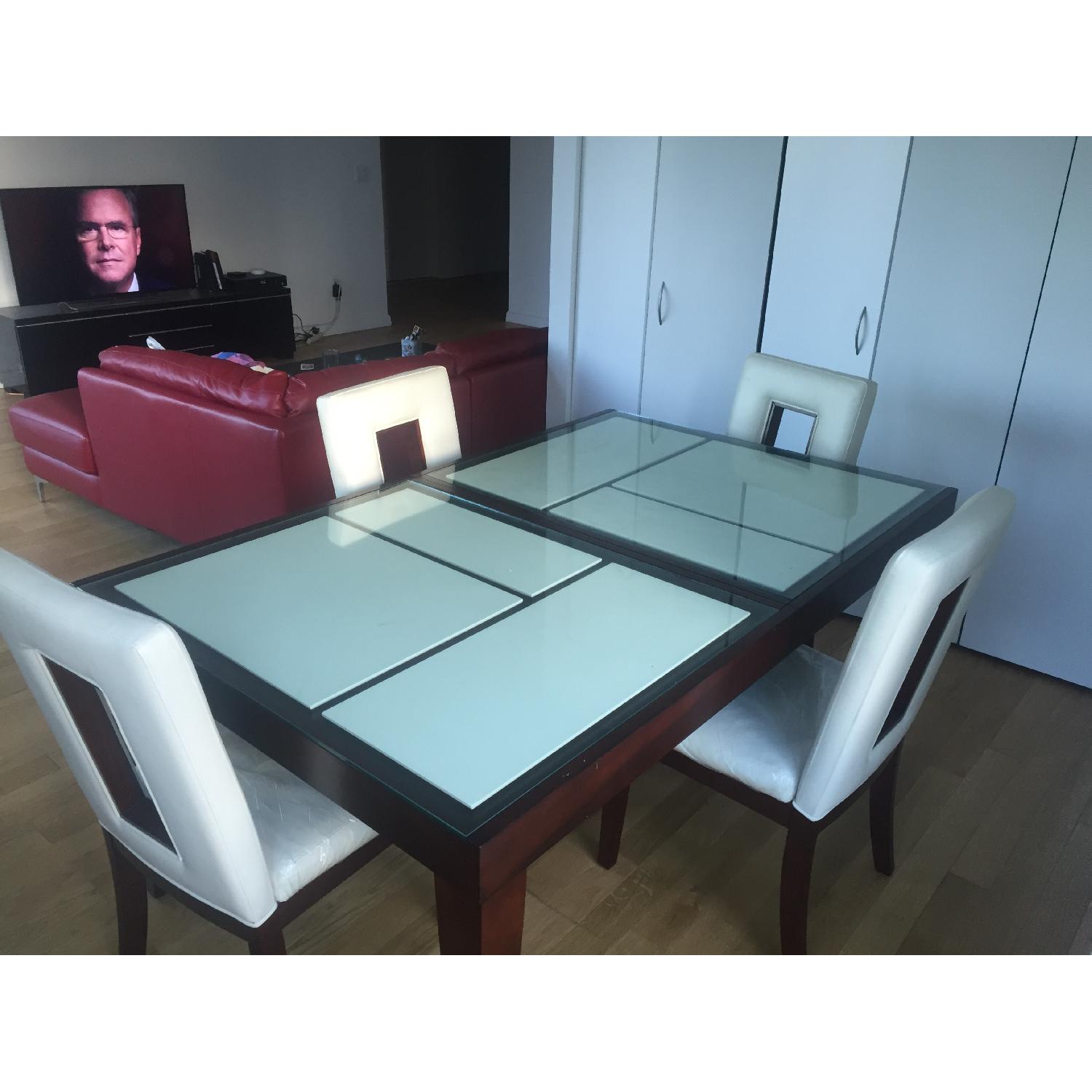 Raymour & Flanigan Enzo 5 Piece Dining Set - image-2