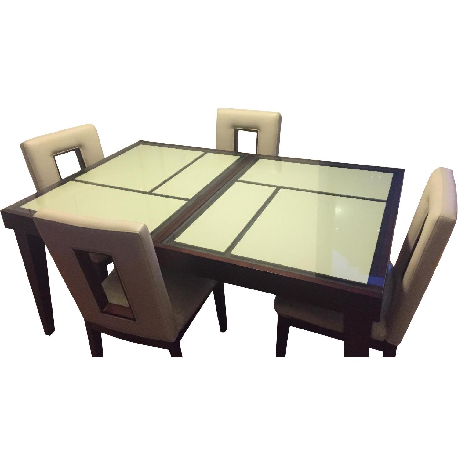Raymour & Flanigan Enzo 5 Piece Dining Set - image-0