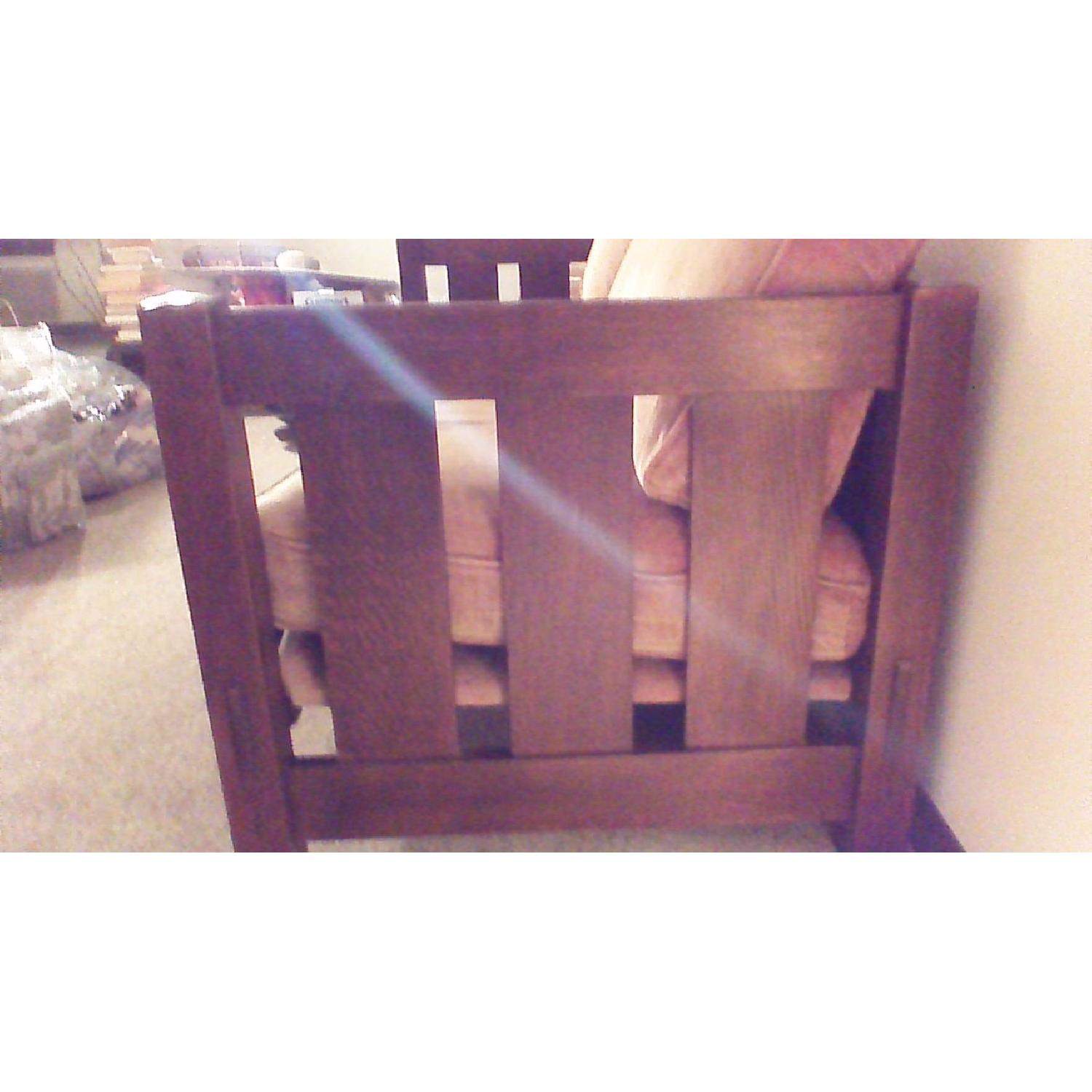 Stickley Mission Oak Settle Sofa - image-2